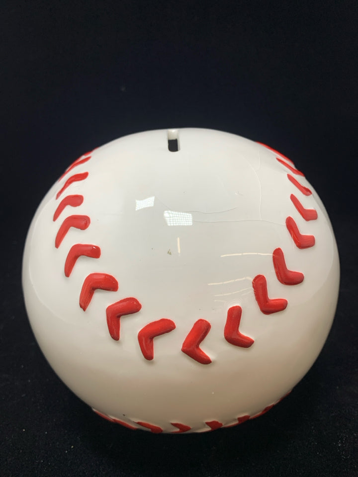 BASEBALL PIGGY BANK.