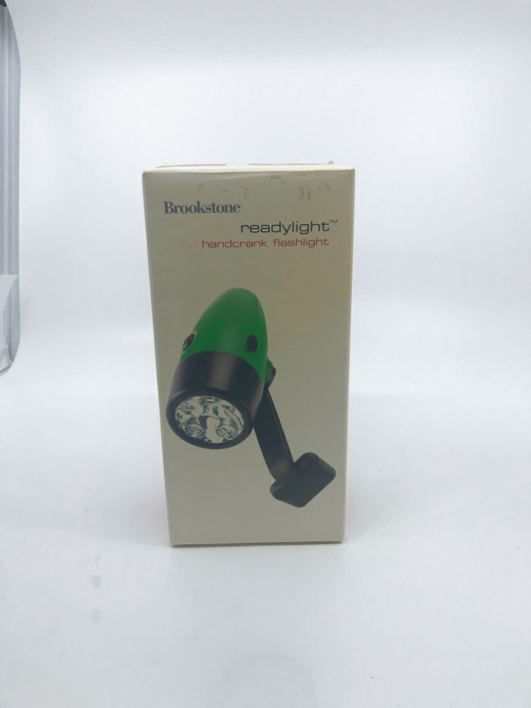 NIB READYLIGHT  HAND CRANK FLASHLIGHT.