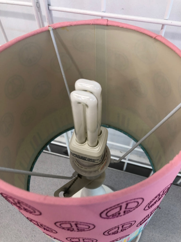 PEACE SIGN LAMP.