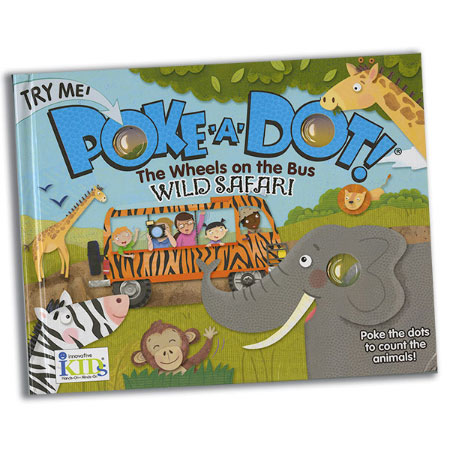 Melissa & Doug Poke-a-Dot: Wheels on the Bus Book -