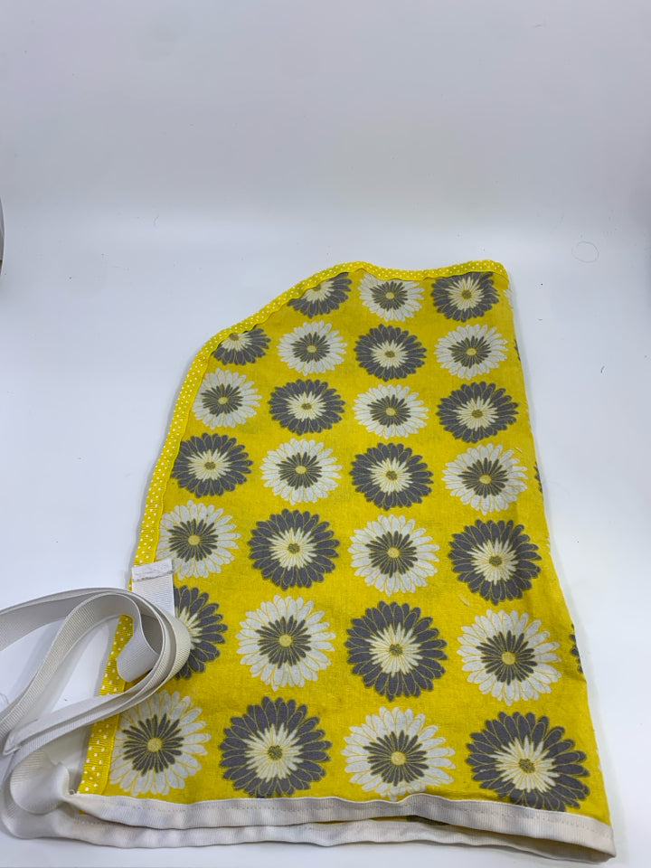 GREY & WHITE SUNFLOWER APRON