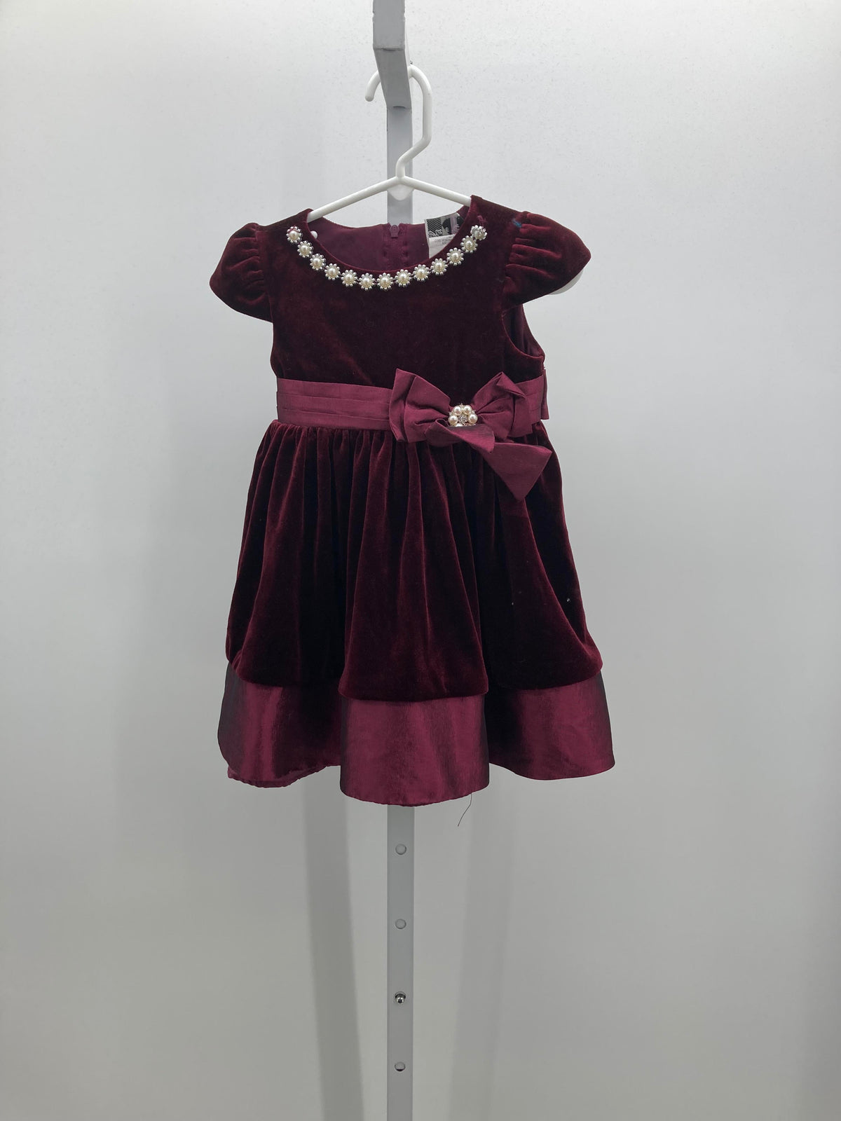 Rare Editions Size 24 Months Girls Short Sleeve Dress