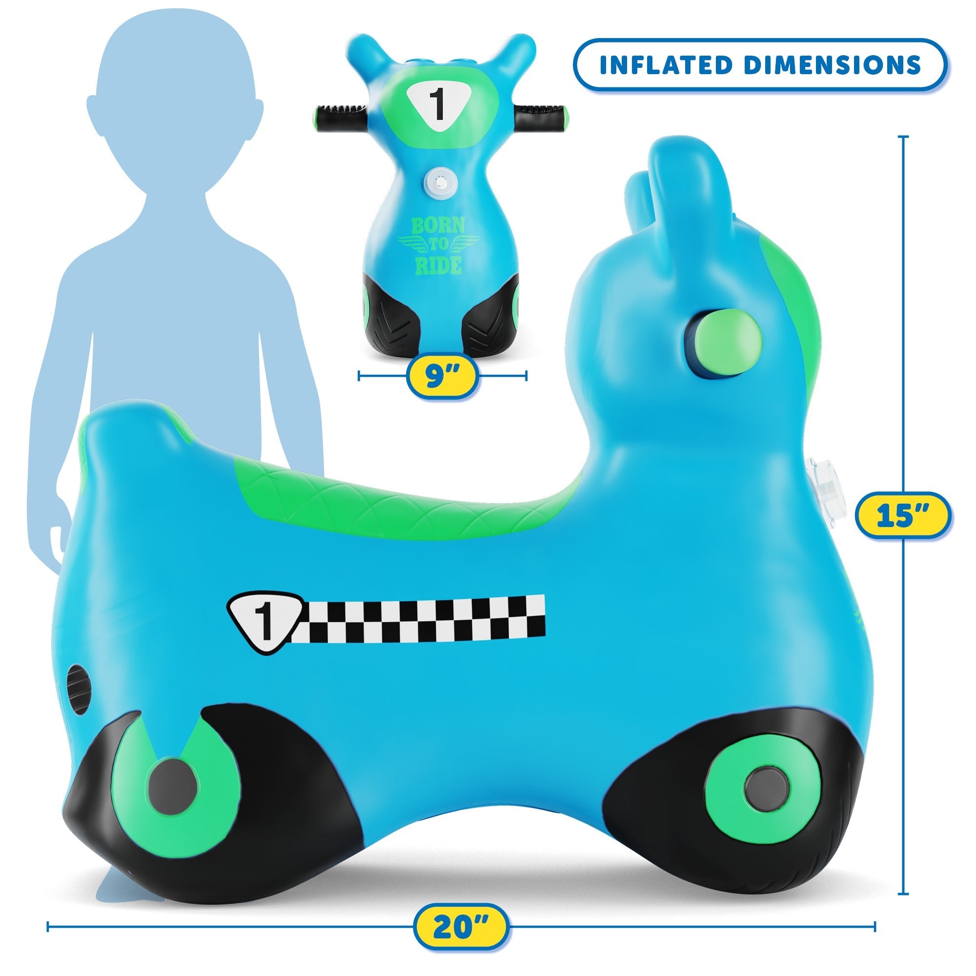 New - Waddle Zoomer Scooter Hopper