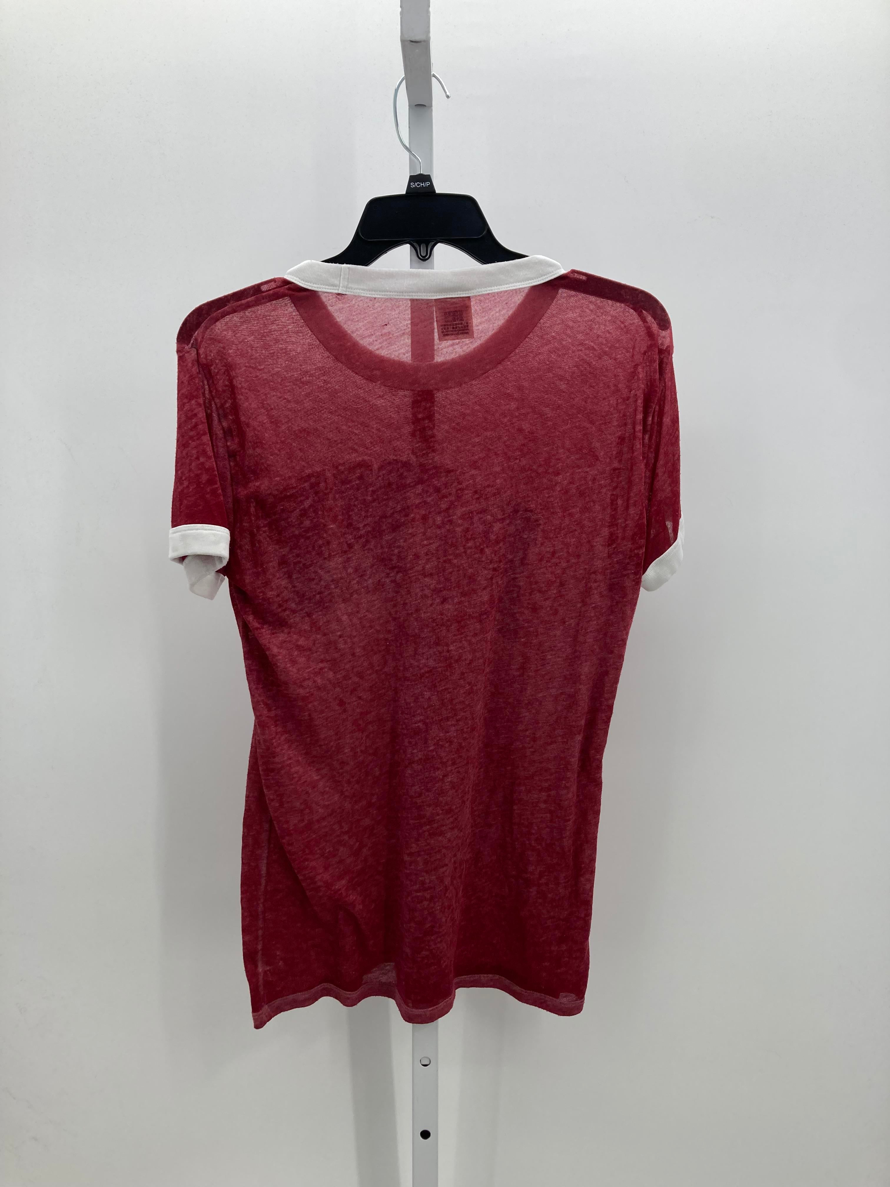 PINK Size Small Juniors Short Sleeve Shirt