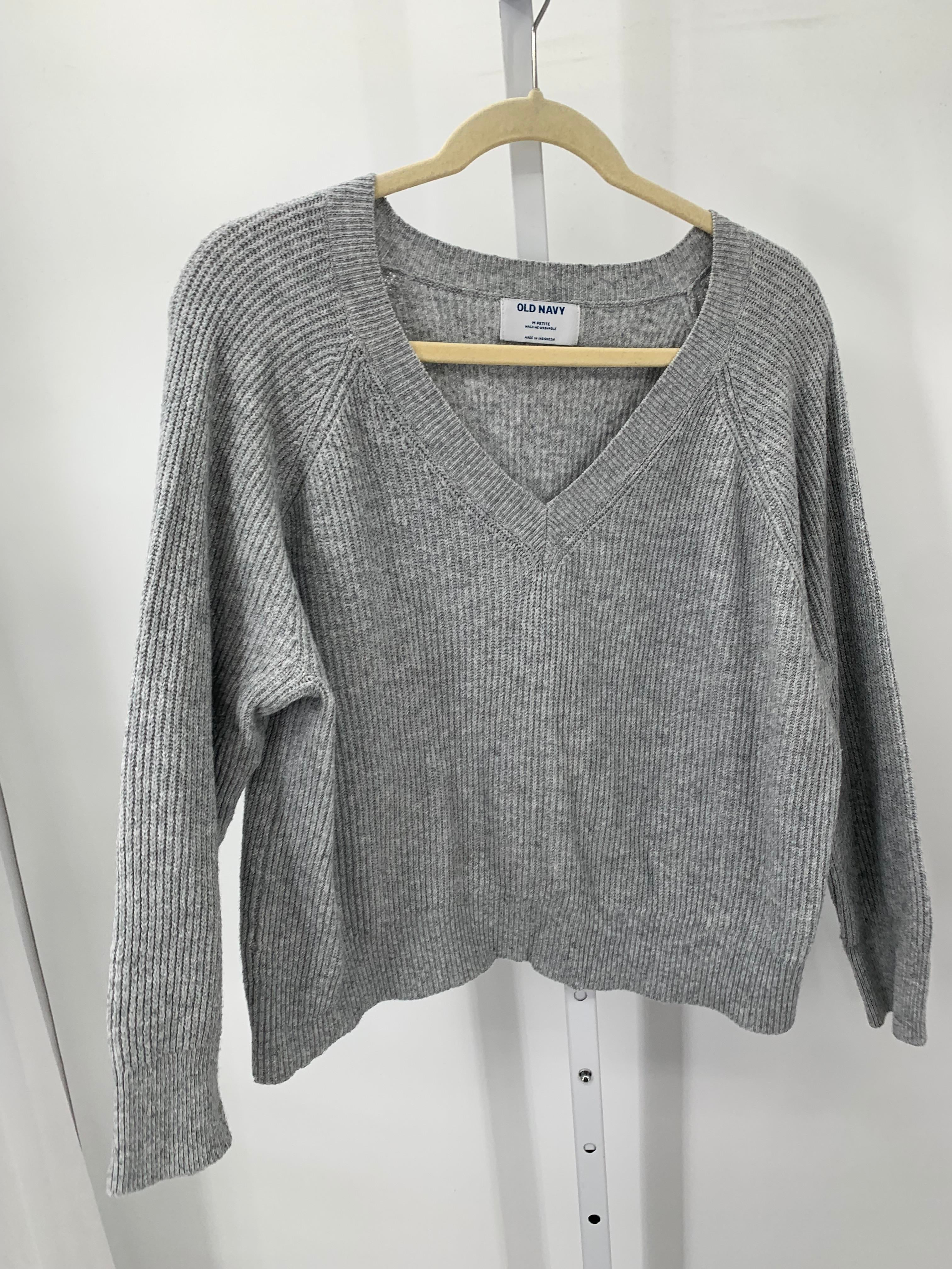 Old Navy Size Medium Petite Petite Long Slv Sweater