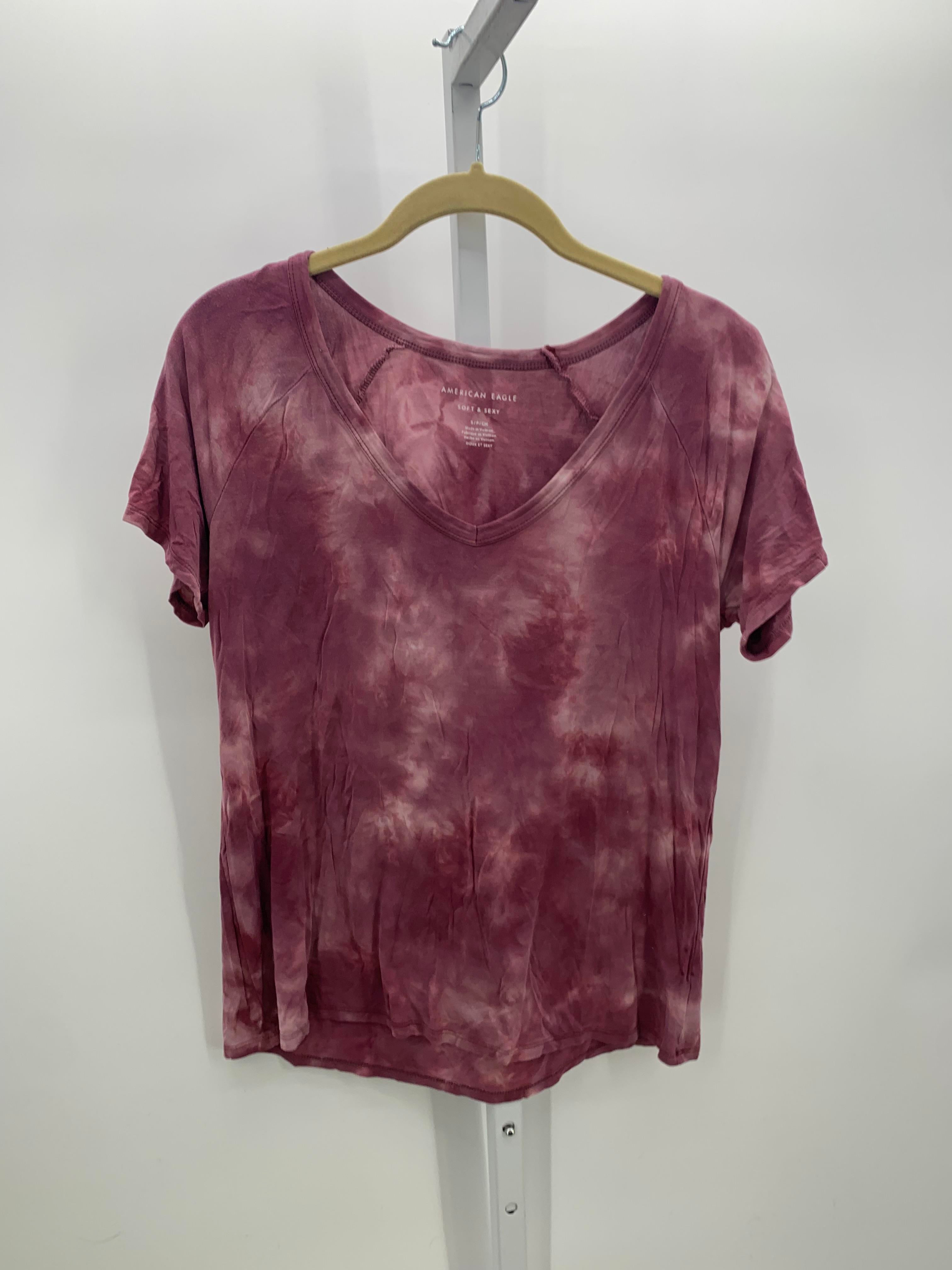 American Eagle Size Small Juniors Short Sleeve Shirt