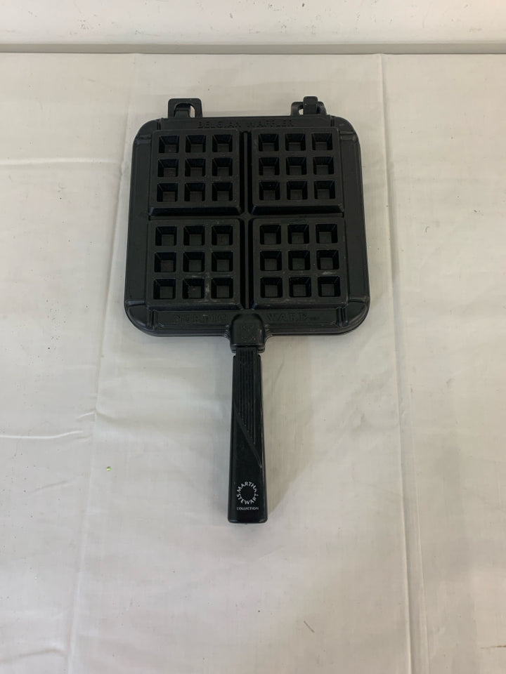 BLACK NORDIC WARE BELGIAN WAFFLE PRESS.