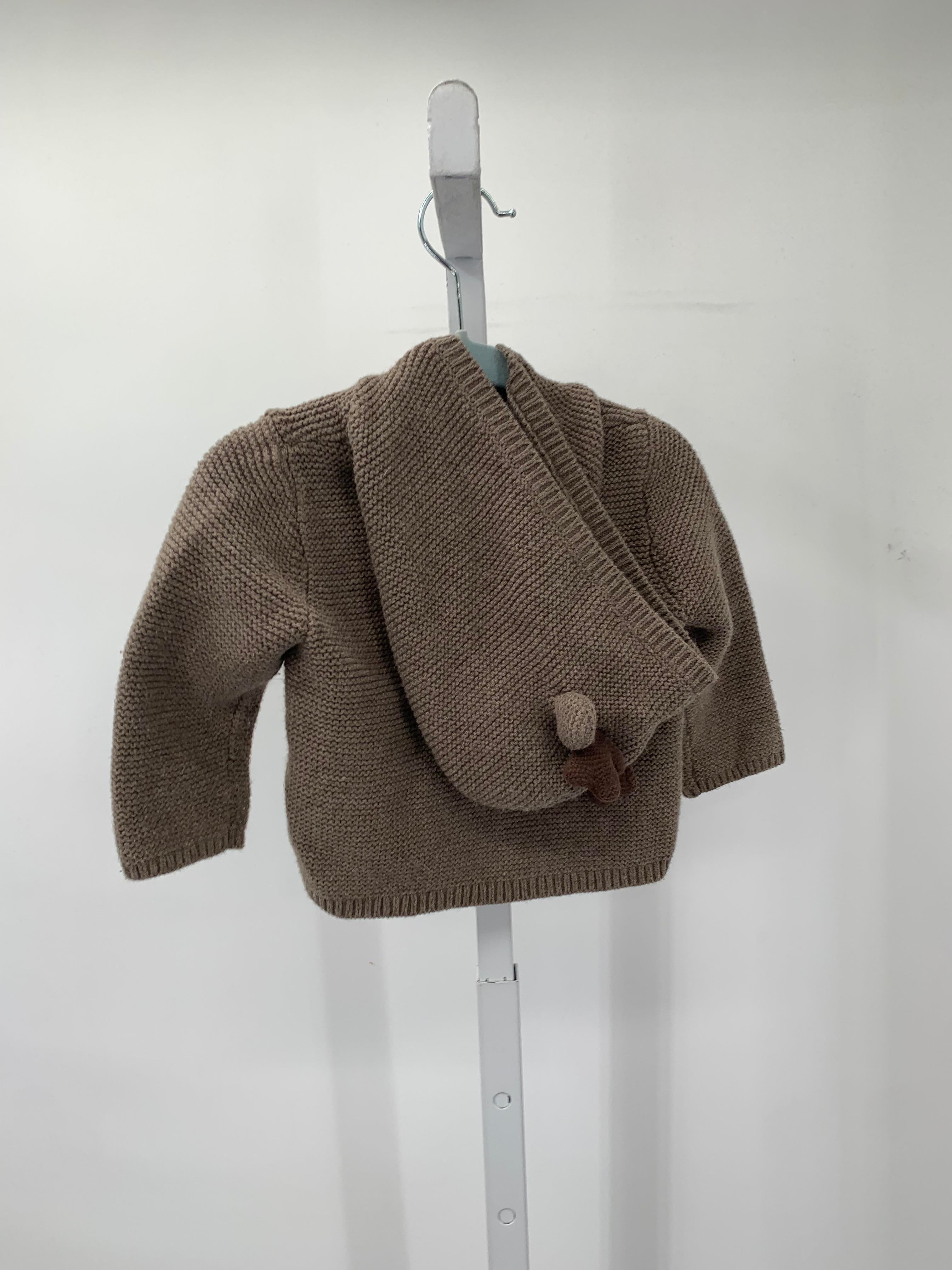 HOODED BUTTON DOWN SWEATER