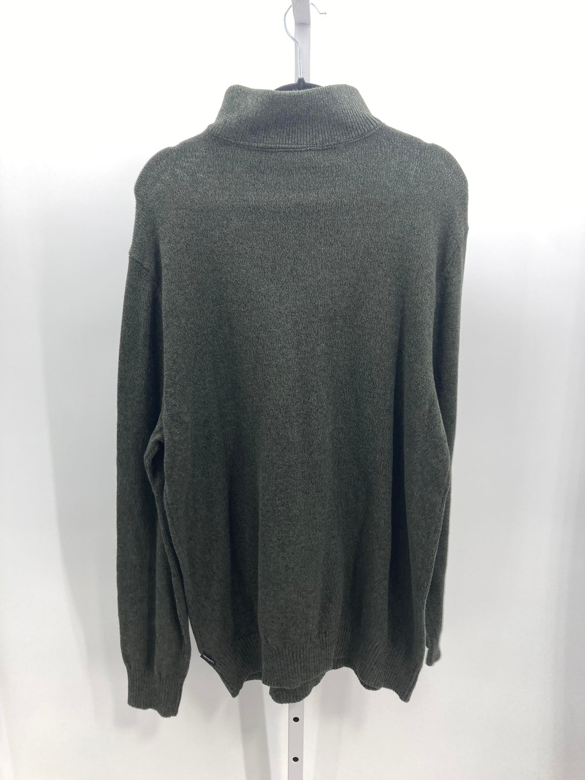 PARTIAL ZIP RIBBED