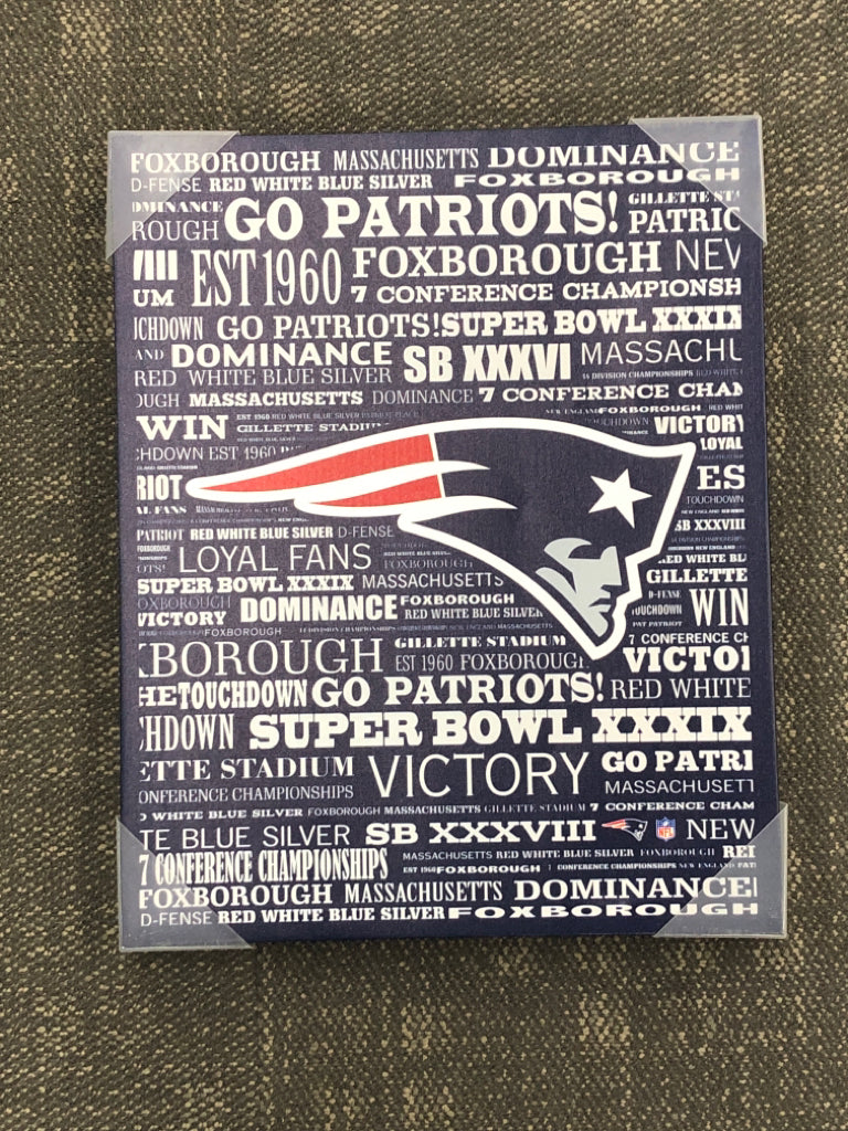 PATRIOTS CANVAS.