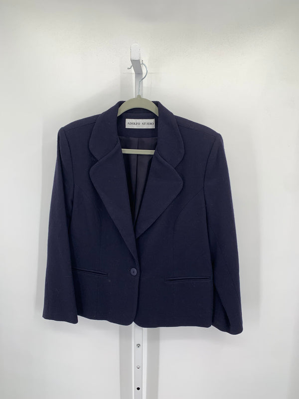 ADOLFO Size 12 Petite Petite Blazer