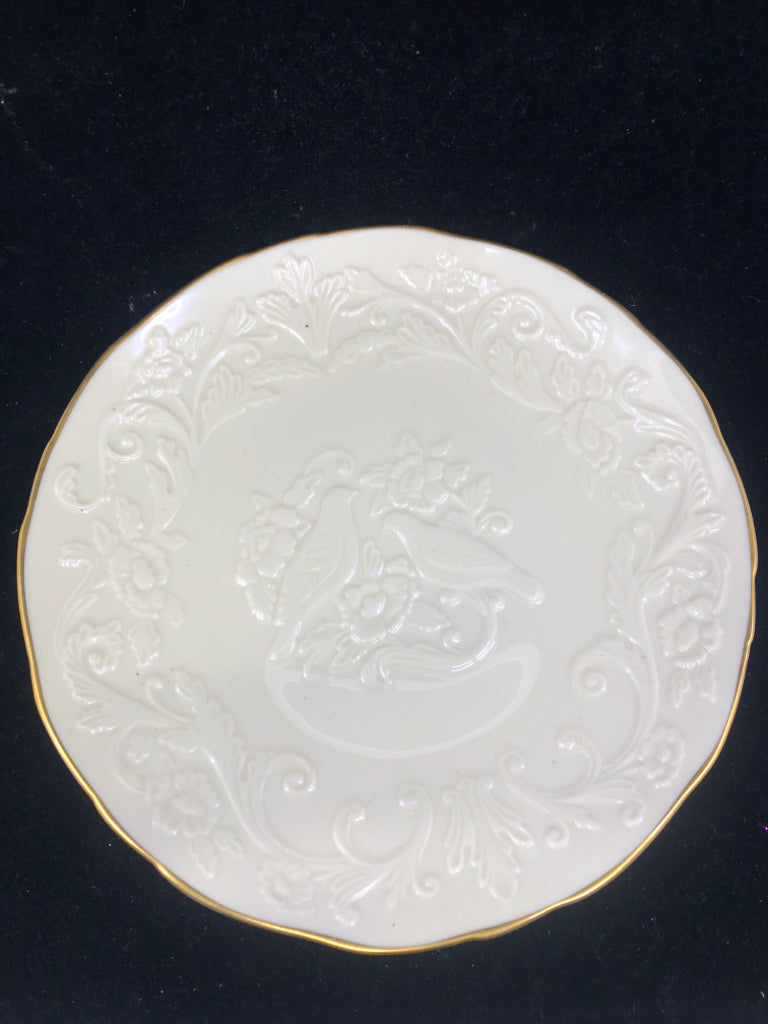 LENOX THE WEDDING PROMISES PLATE.