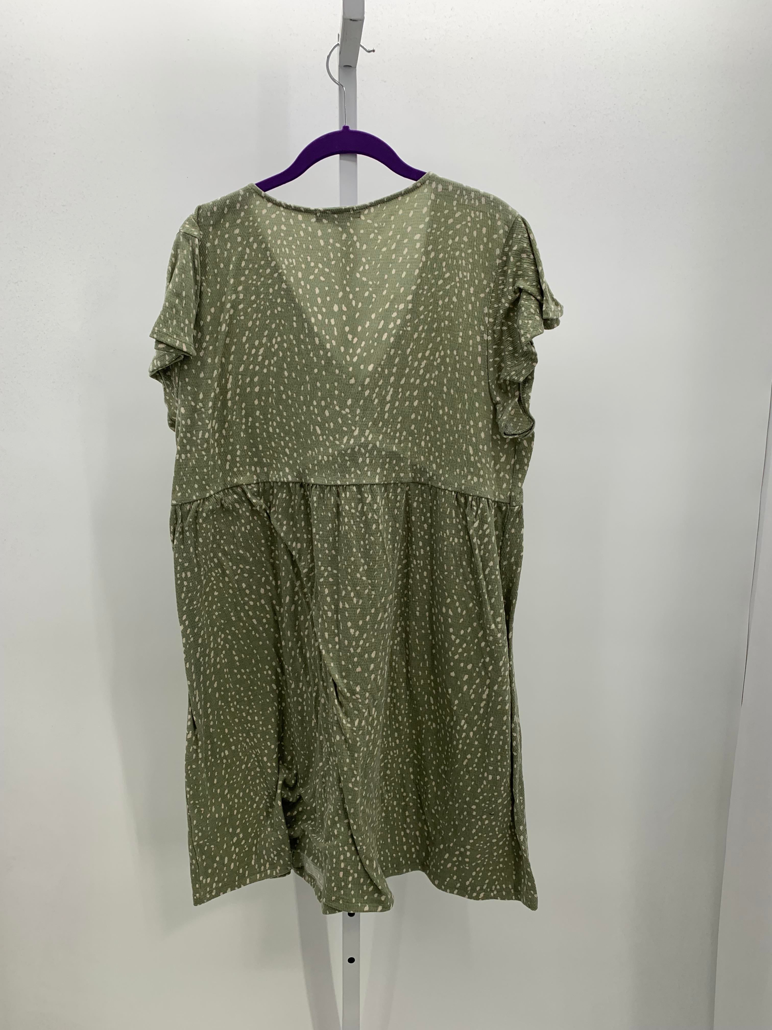 Steve Madden Size XXL Misses Short Sleeve Dress