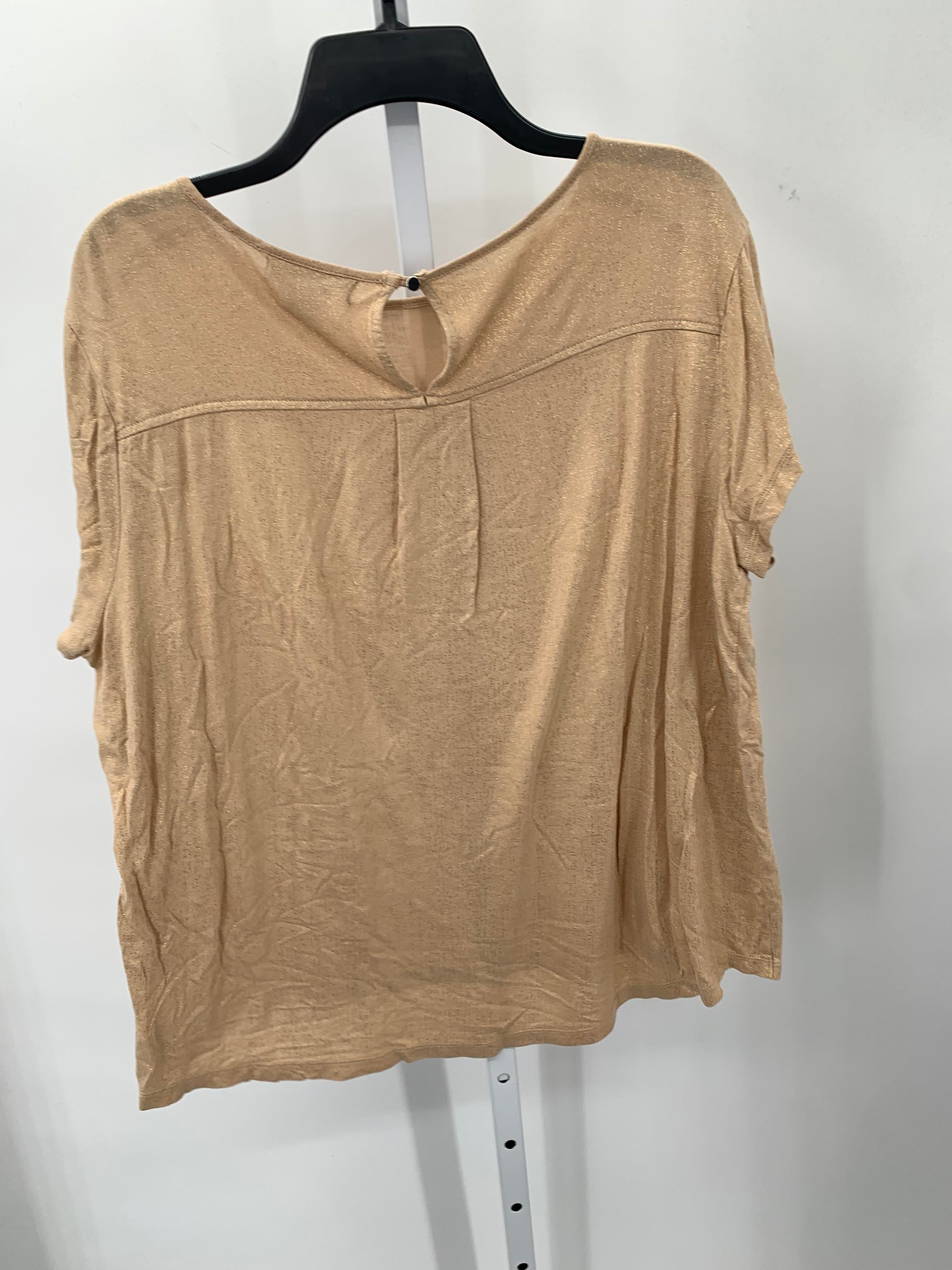Liz Claiborne Size Extra Large Misses Short Sleeve Shirt