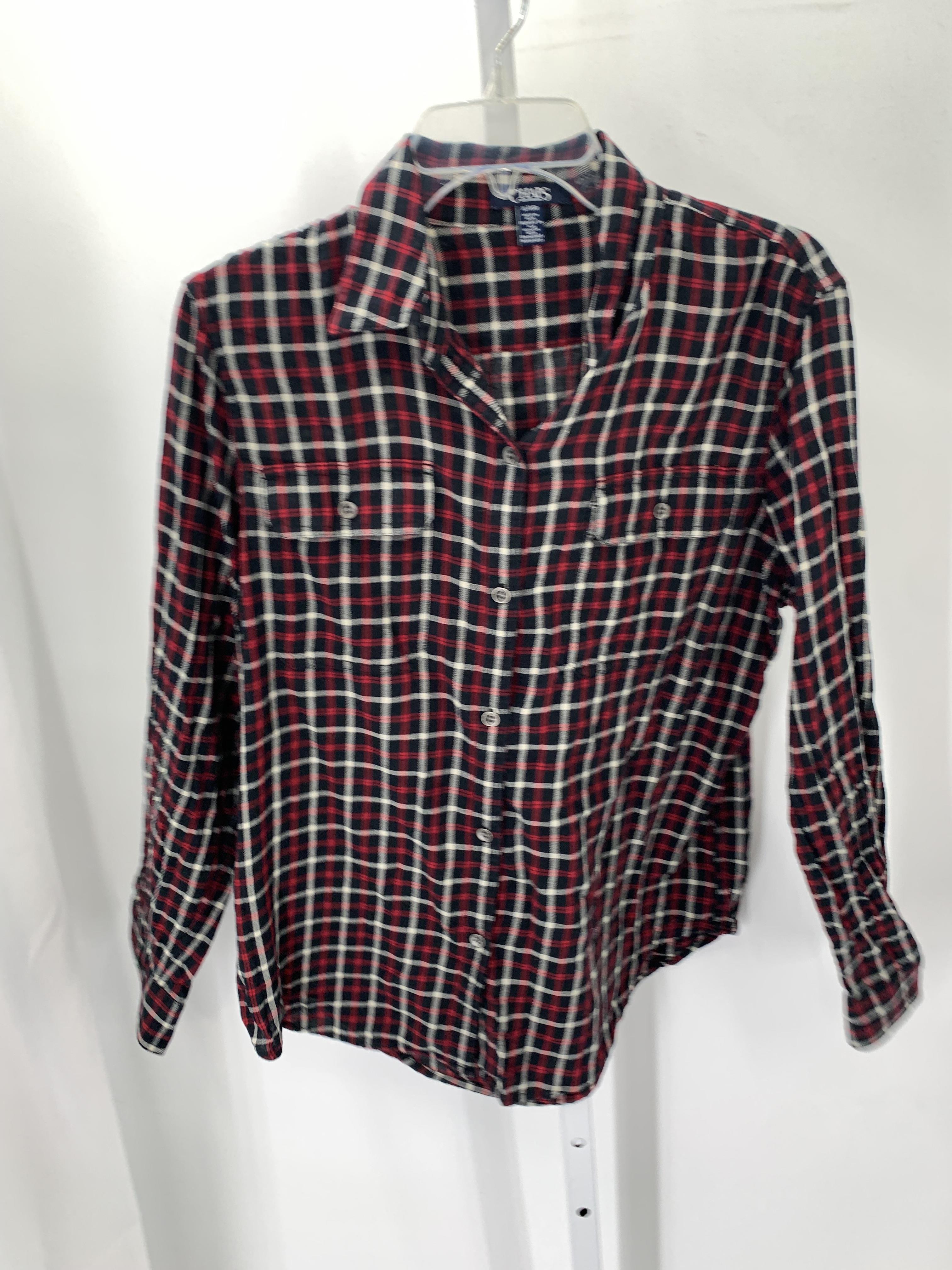 Chaps Size Extra Large Misses Long Sleeve Shirt