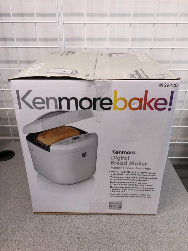 NIB DIGITAL BREAD MAKER.