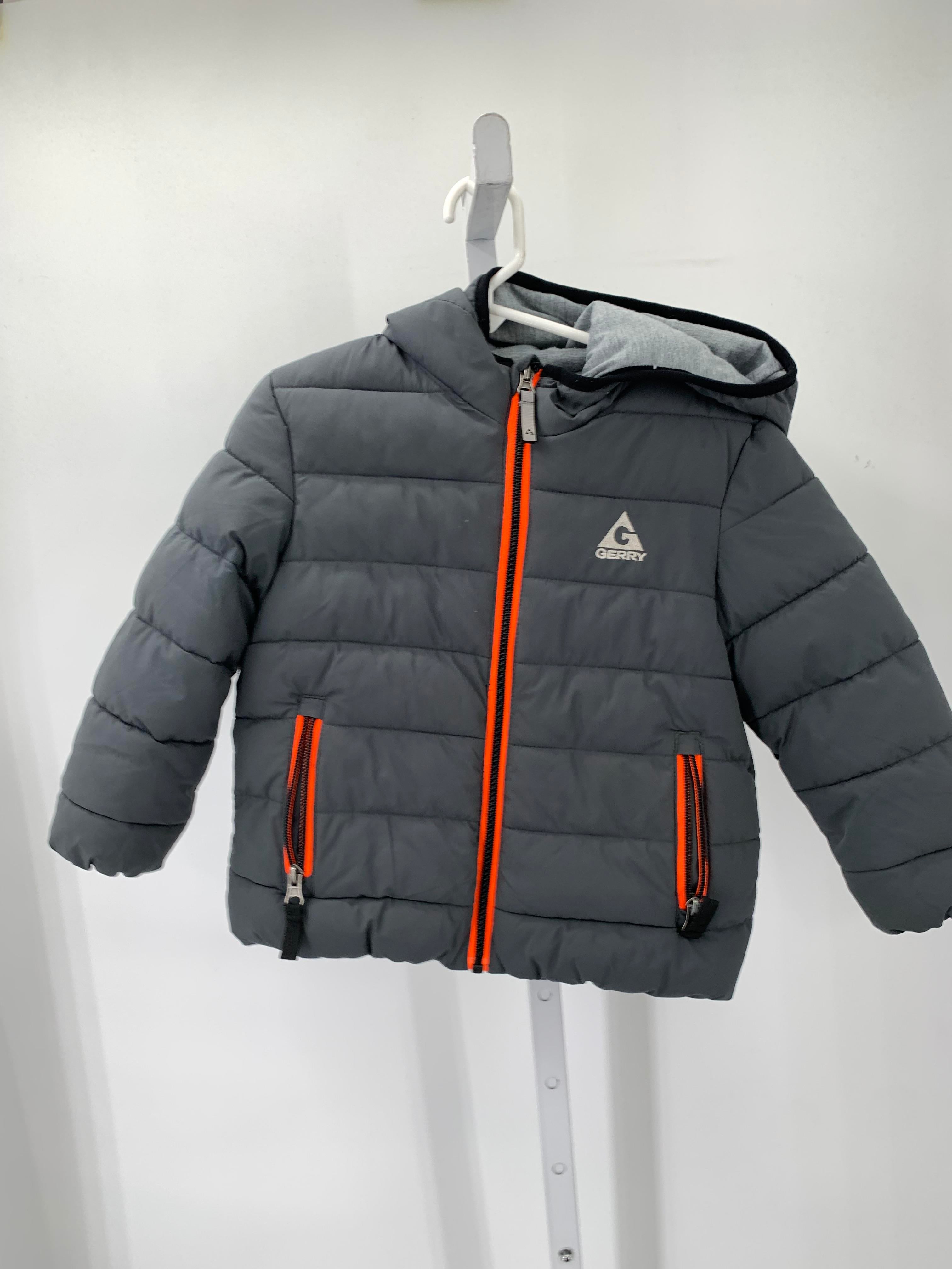 HOODED ORANGE ZIP UP