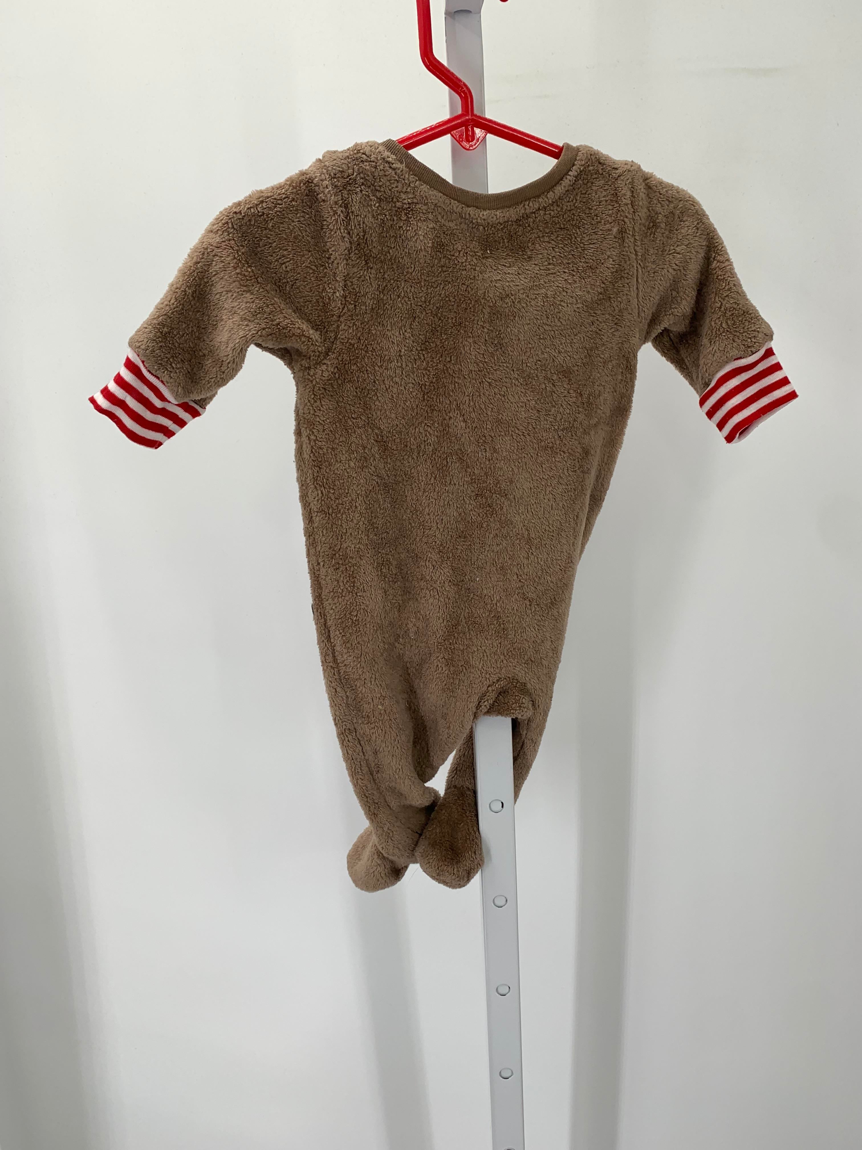 FLEECE ROMPER REINDEER.