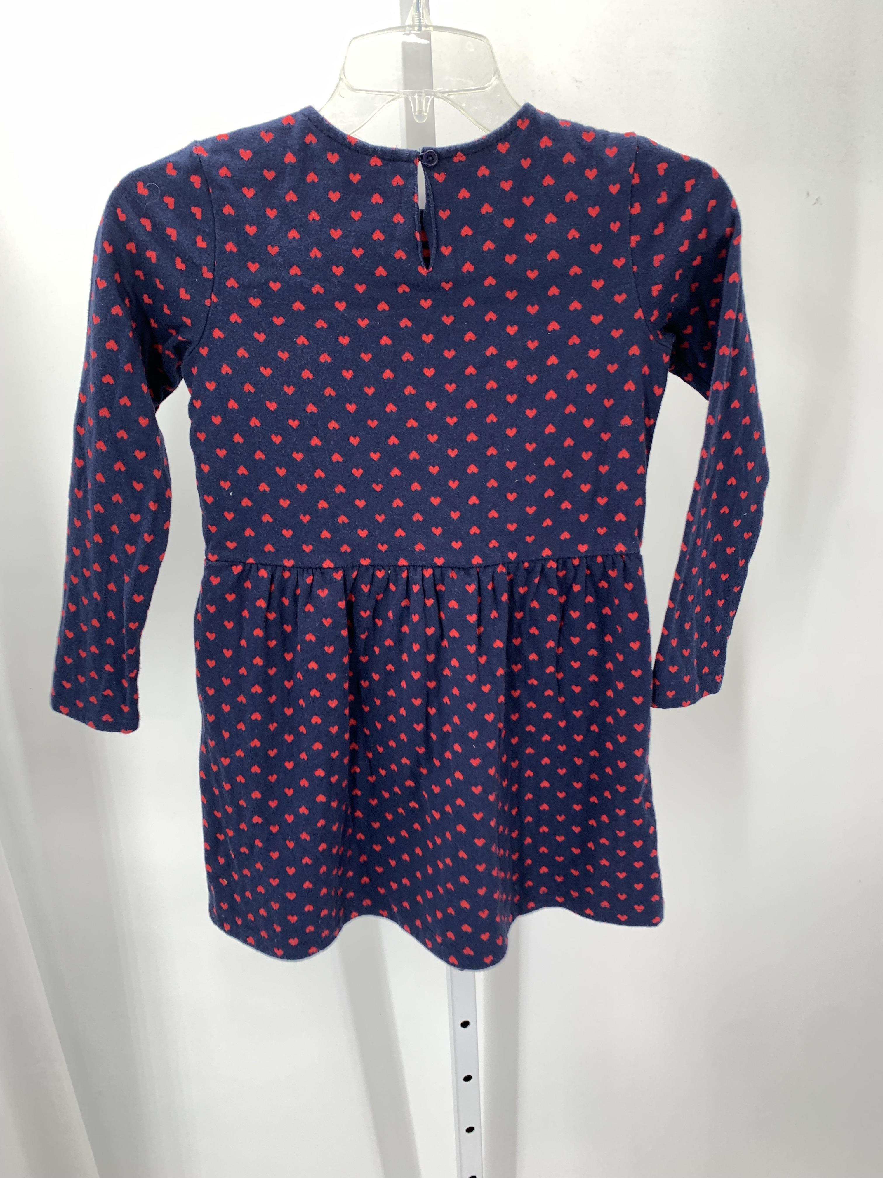 primary Size 8-9 Girls Long Sleeve Dress