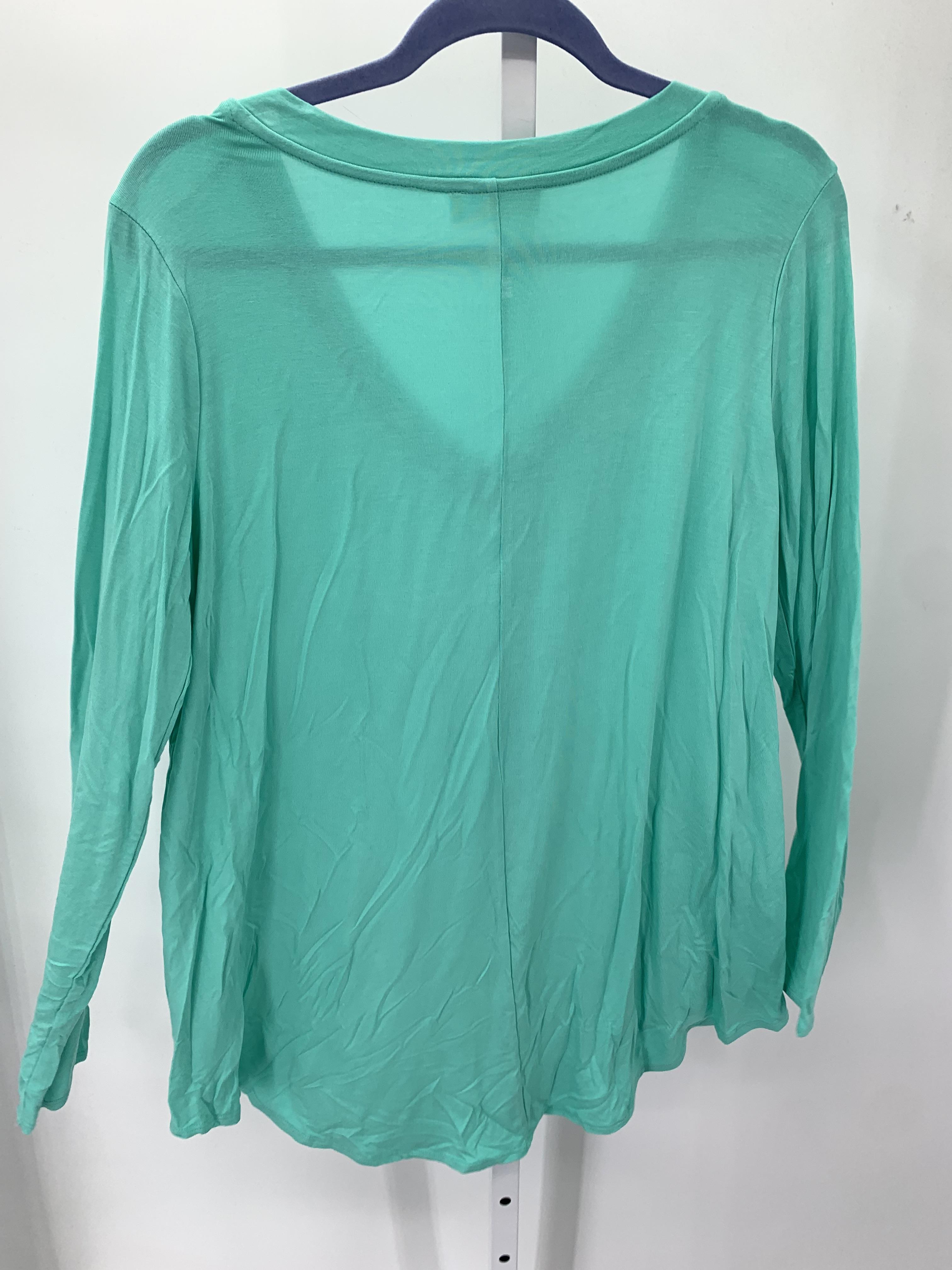 Zenana Size Extra Large Misses Long Sleeve Shirt