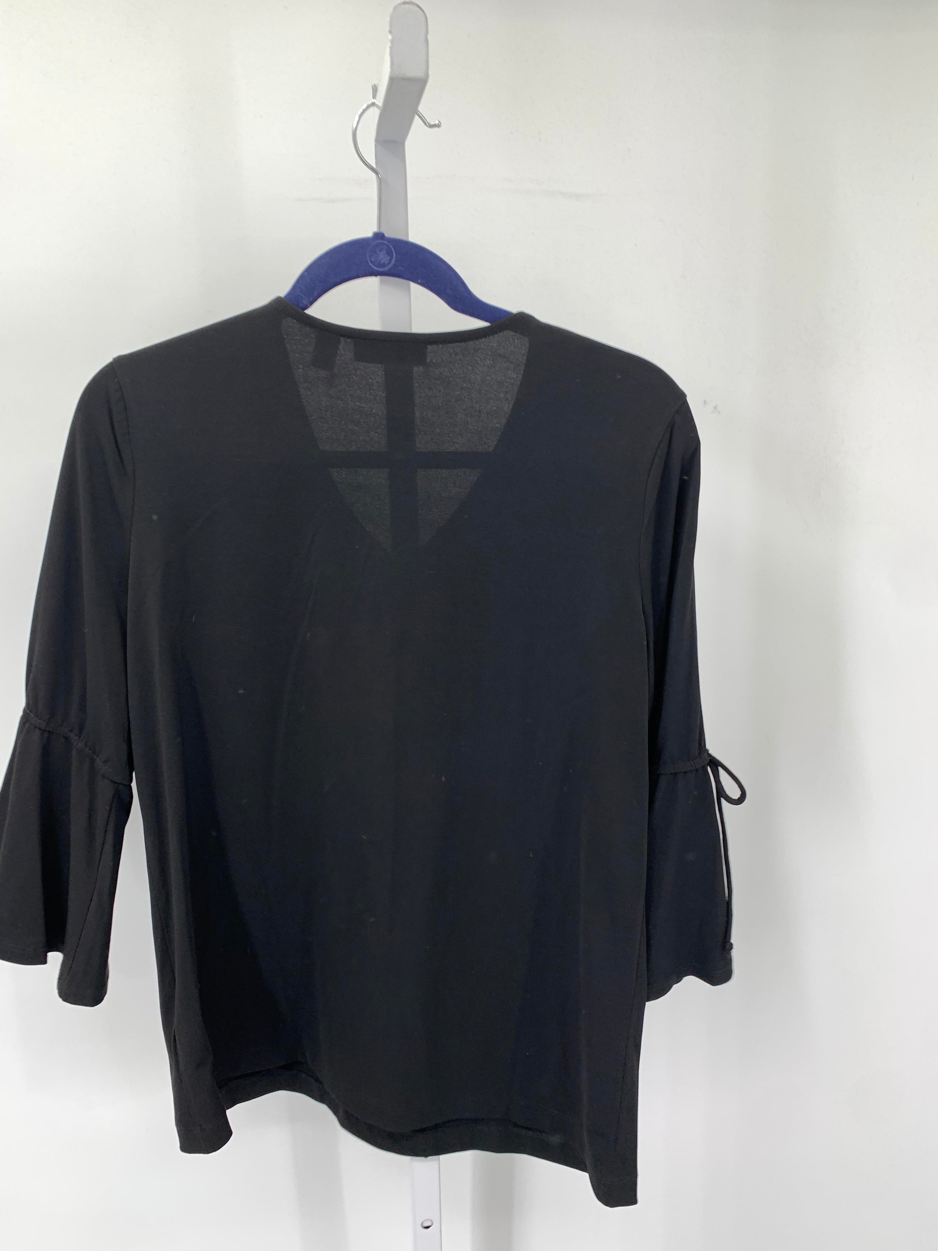 Susan Graver Size Small Misses 3/4 Sleeve Shirt