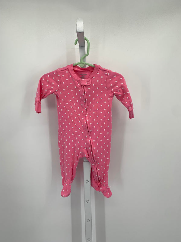 Carters Size 3 Months Girls Long Slv. Romper