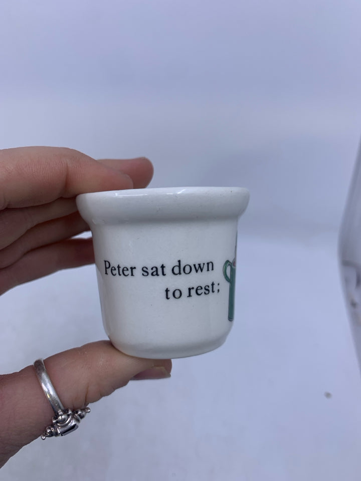 PETER RABBIT SINGLE EGG CUP.