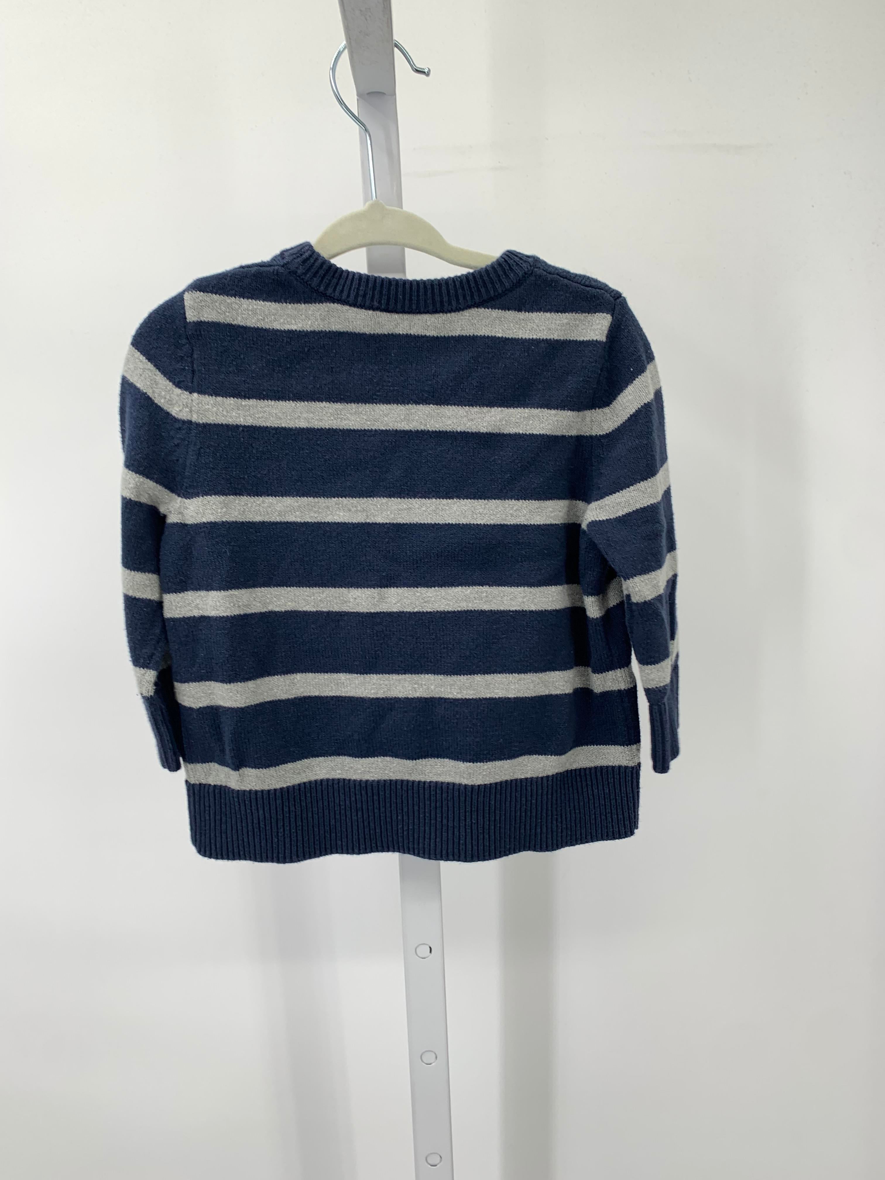 GREY STRIPES SWEATER