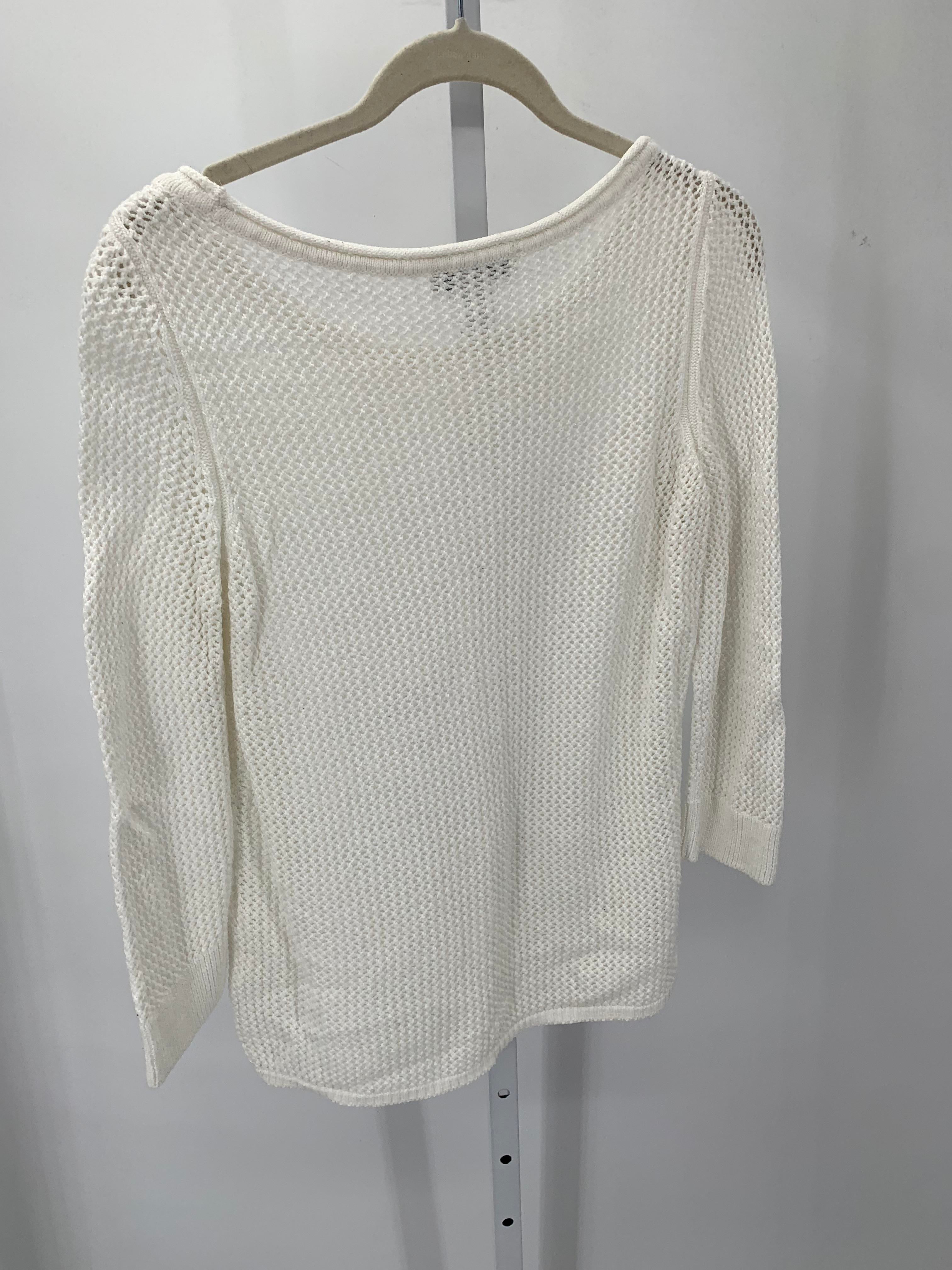 White House Black Size Medium Misses Long Slv Sweater