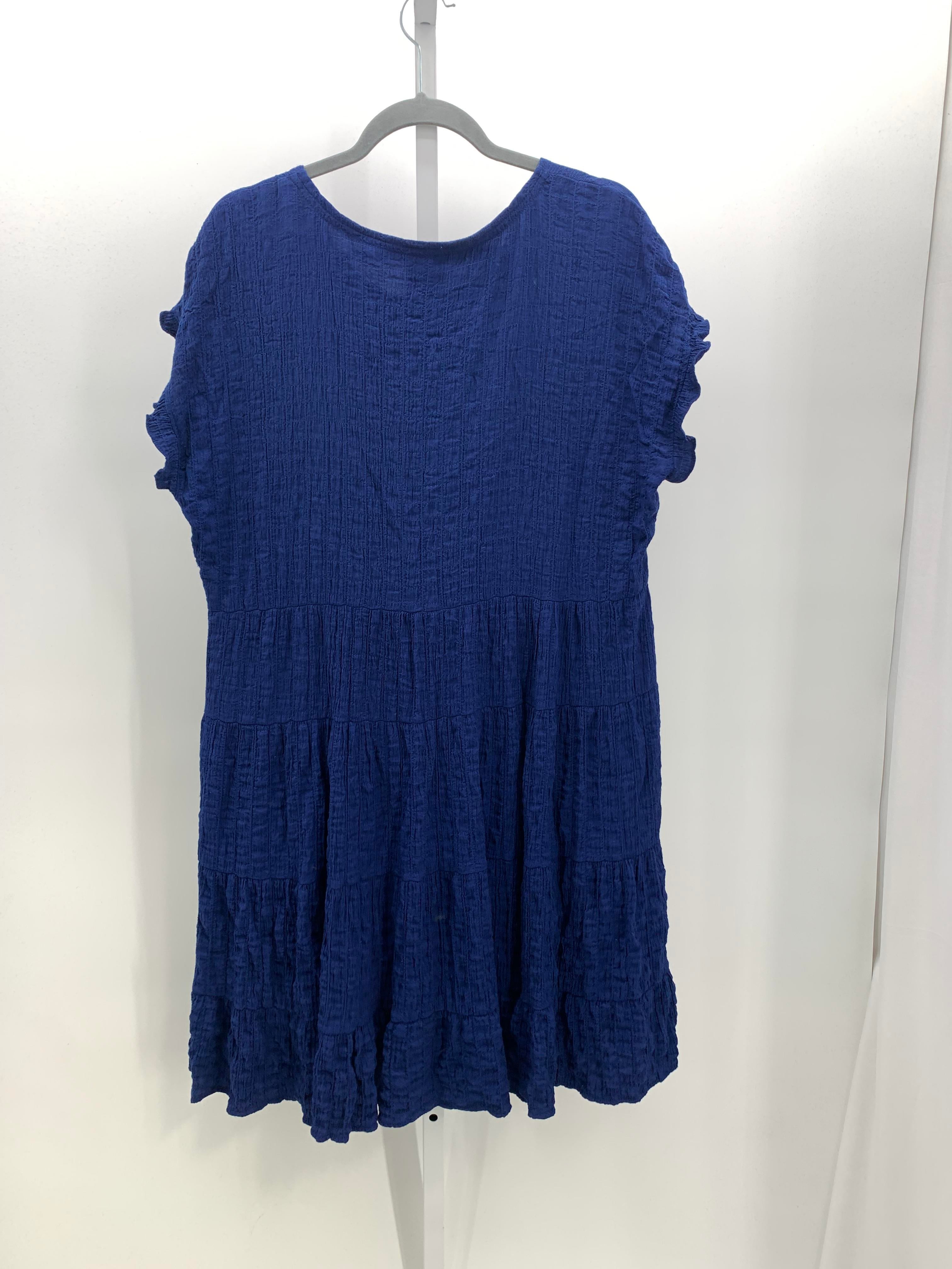 Knox Rose Size Extra Large Misses Short Sleeve Dress