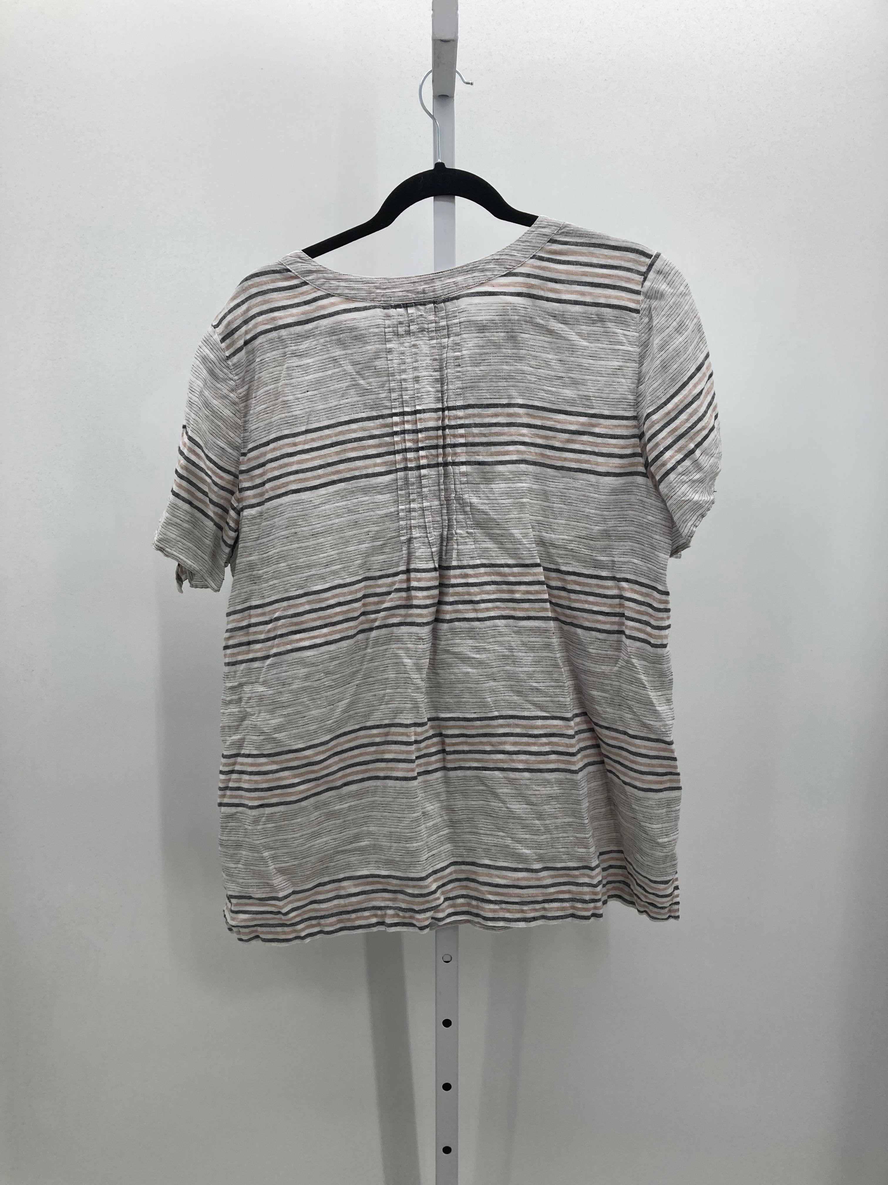 Talbots Size Extra Large Misses Short Sleeve Shirt