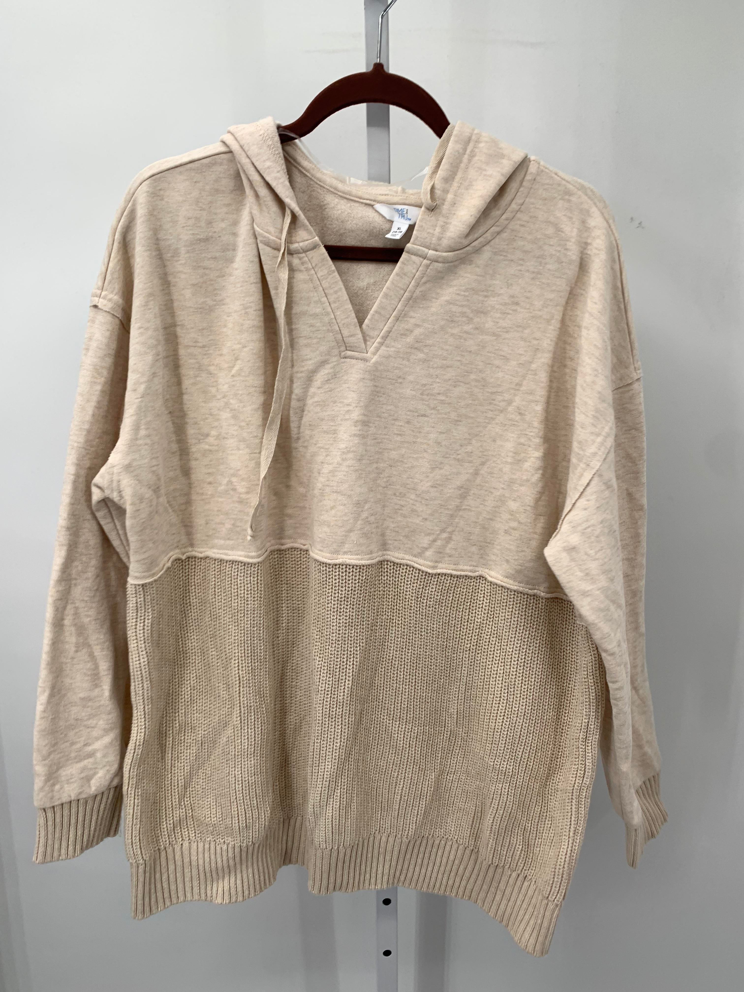 Time and Tru Size Extra Large Misses Long Slv Sweater