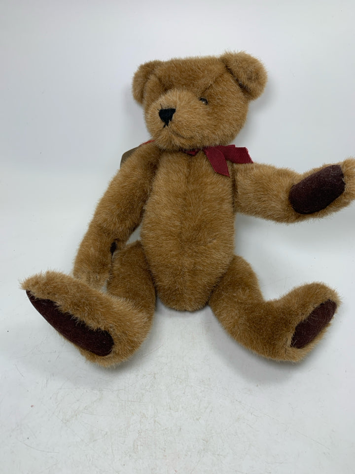 MAROON BOX BROWN BOYDS BEAR.