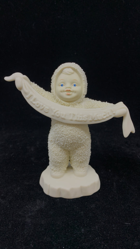 I LOVE YOU SNOW BABY.