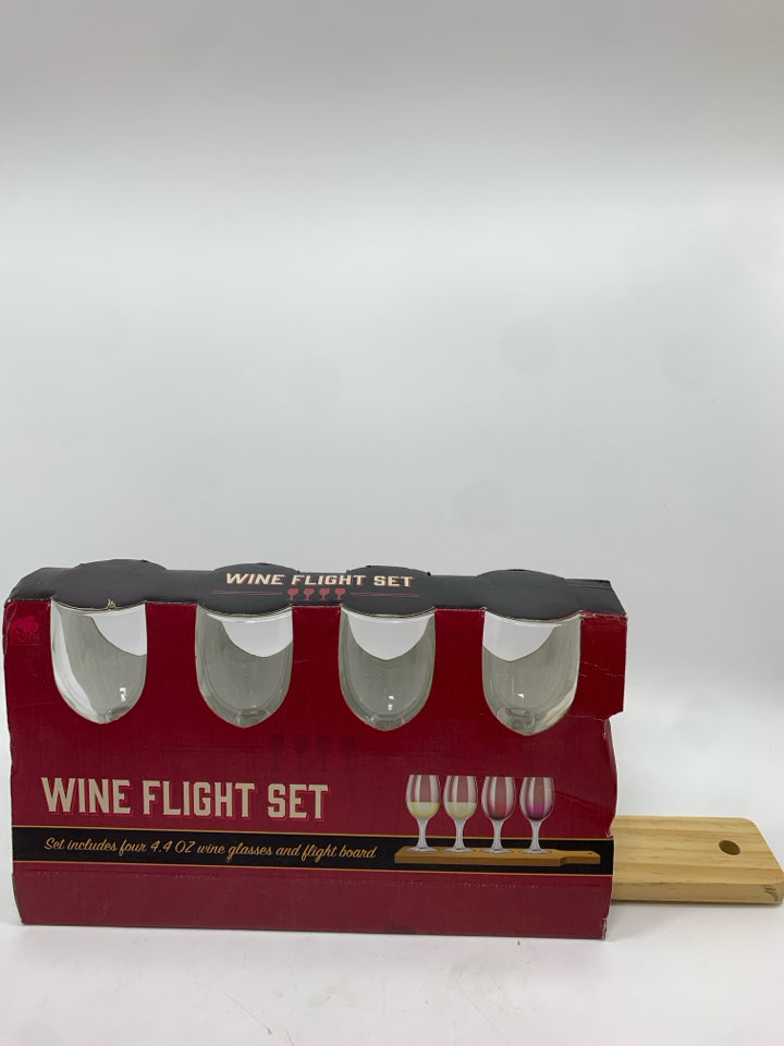 NIP WINE FLIGHT SET.