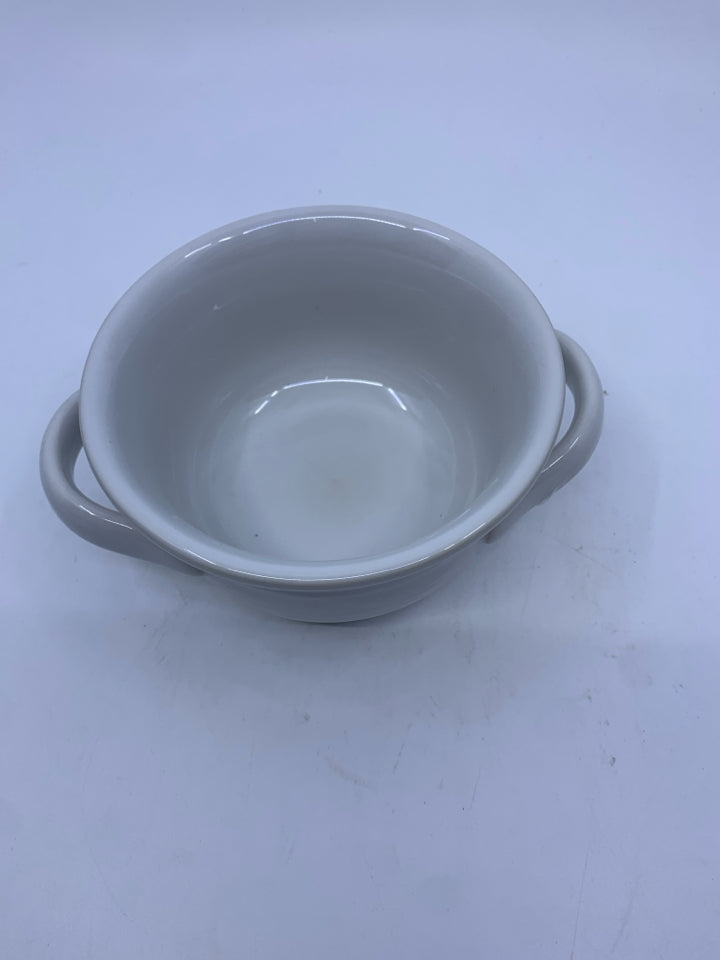 SOUP BOWL W/ HANDLES.