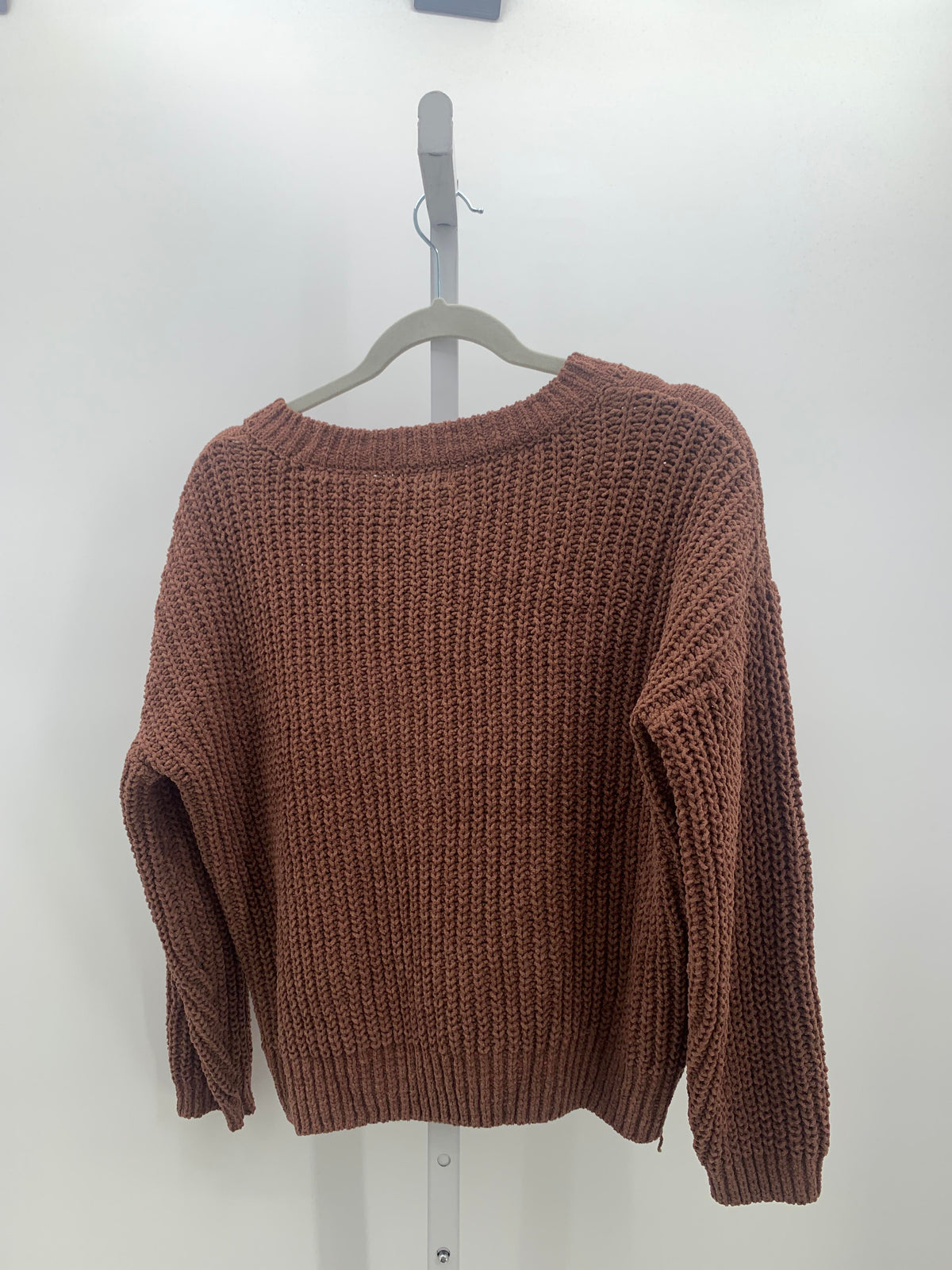 SO Size Large Juniors Long Sleeve Sweater