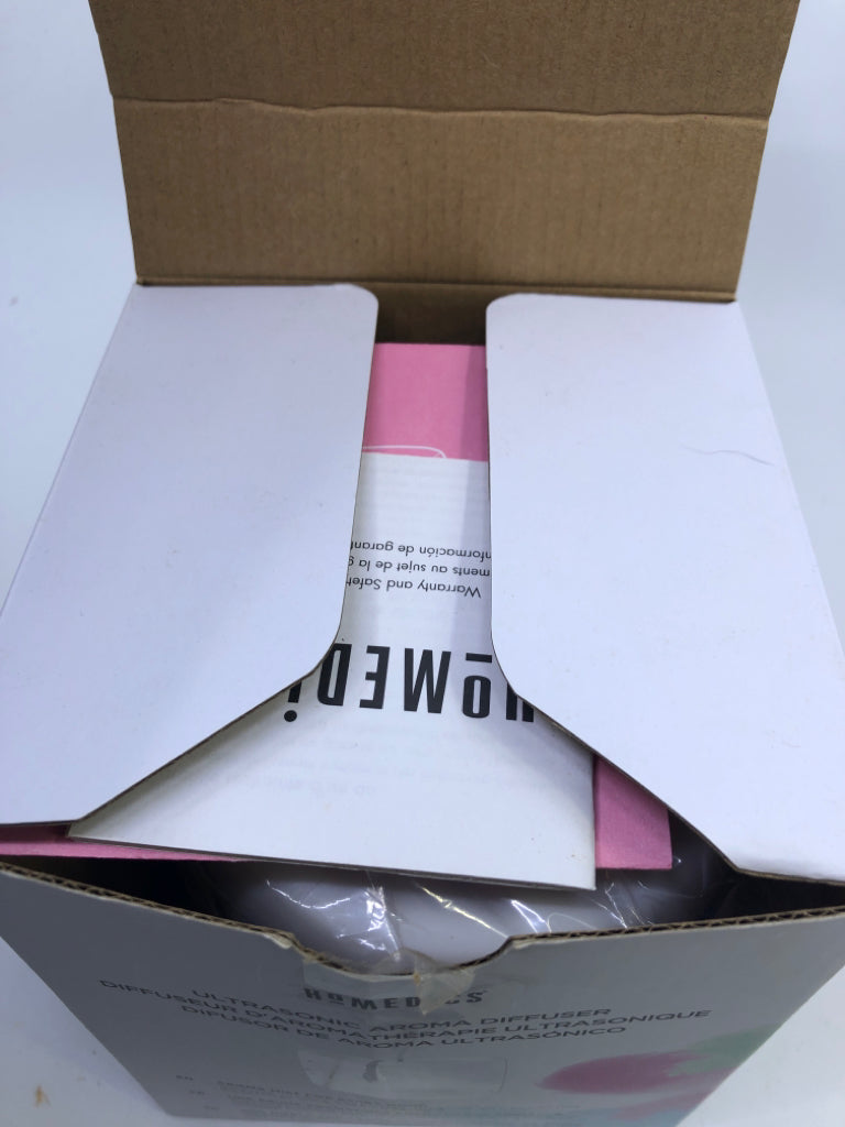 NIB HOMEDICS ULTRASONIC AROMA DIFFUSER.