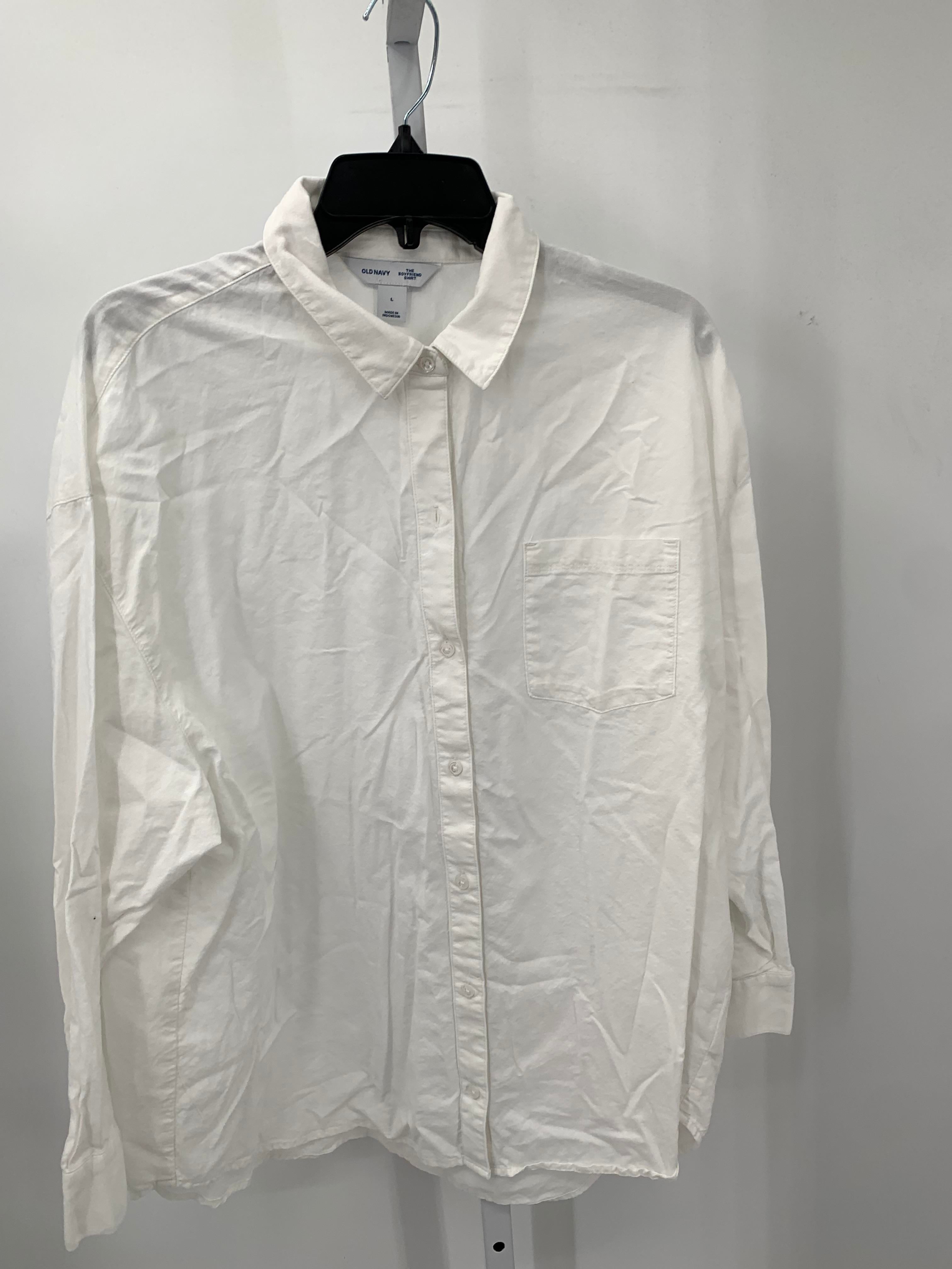 Old Navy Size Large Misses Long Sleeve Shirt