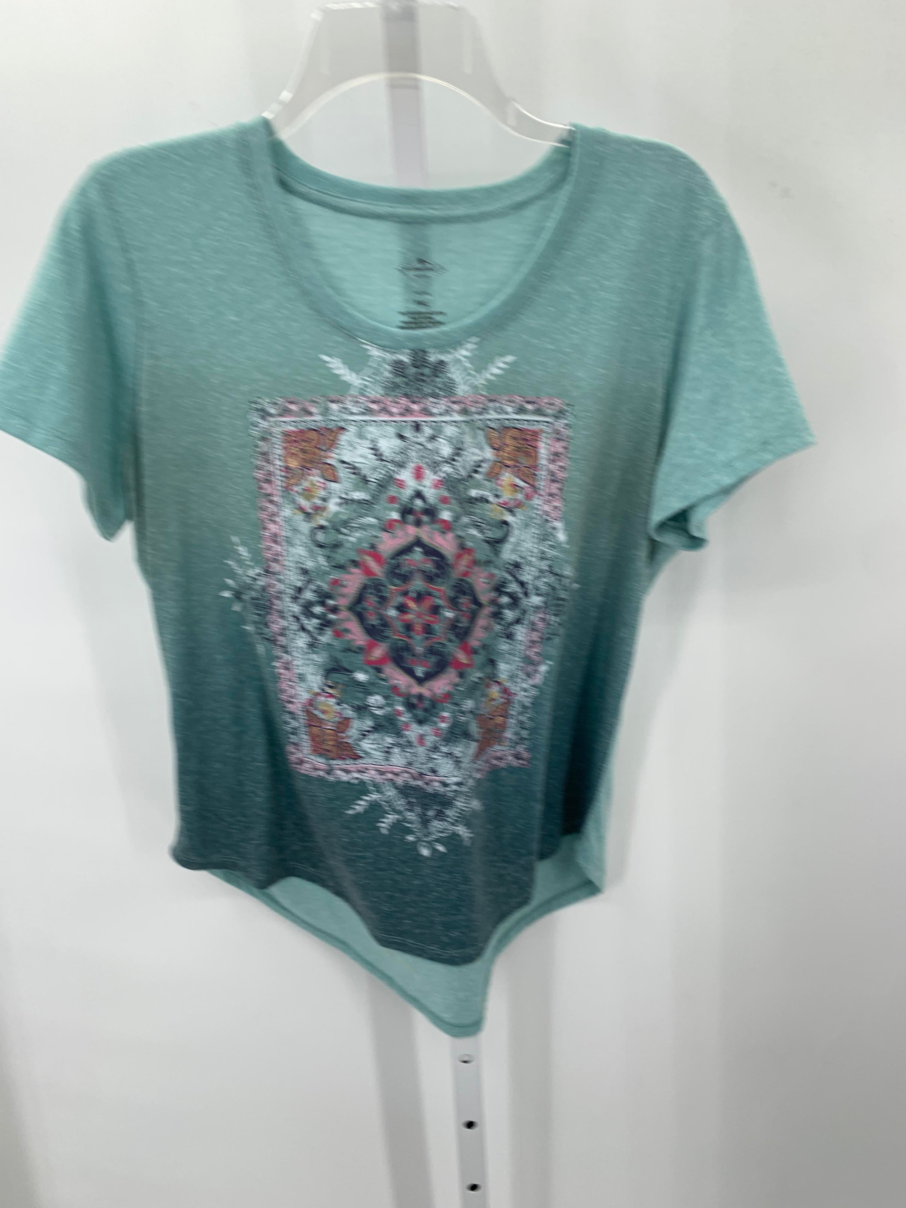 St. Johns Bay Size X Large Petite Petite Short Sleeve Shirt