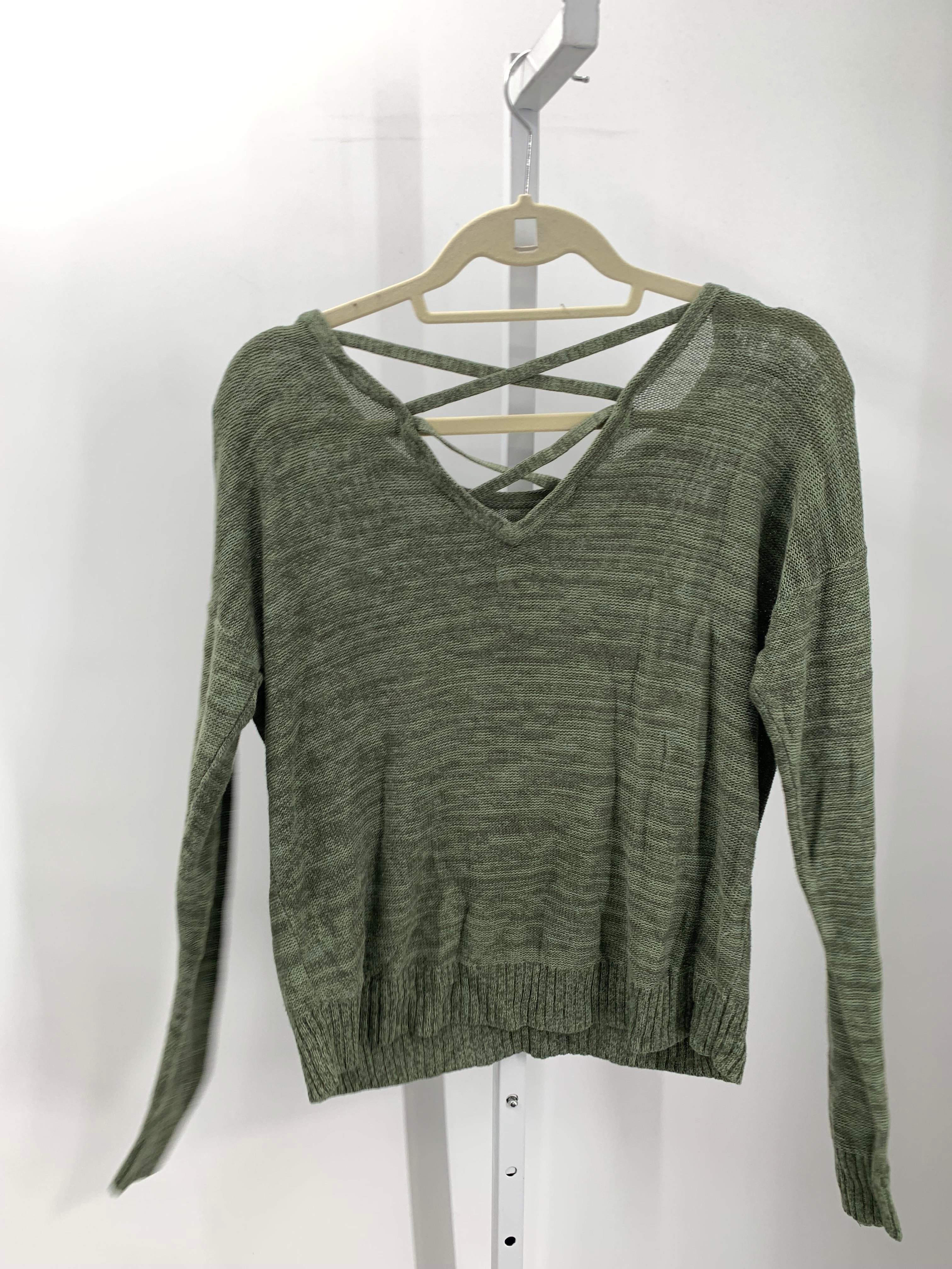 SO Size Large Juniors Long Sleeve Sweater