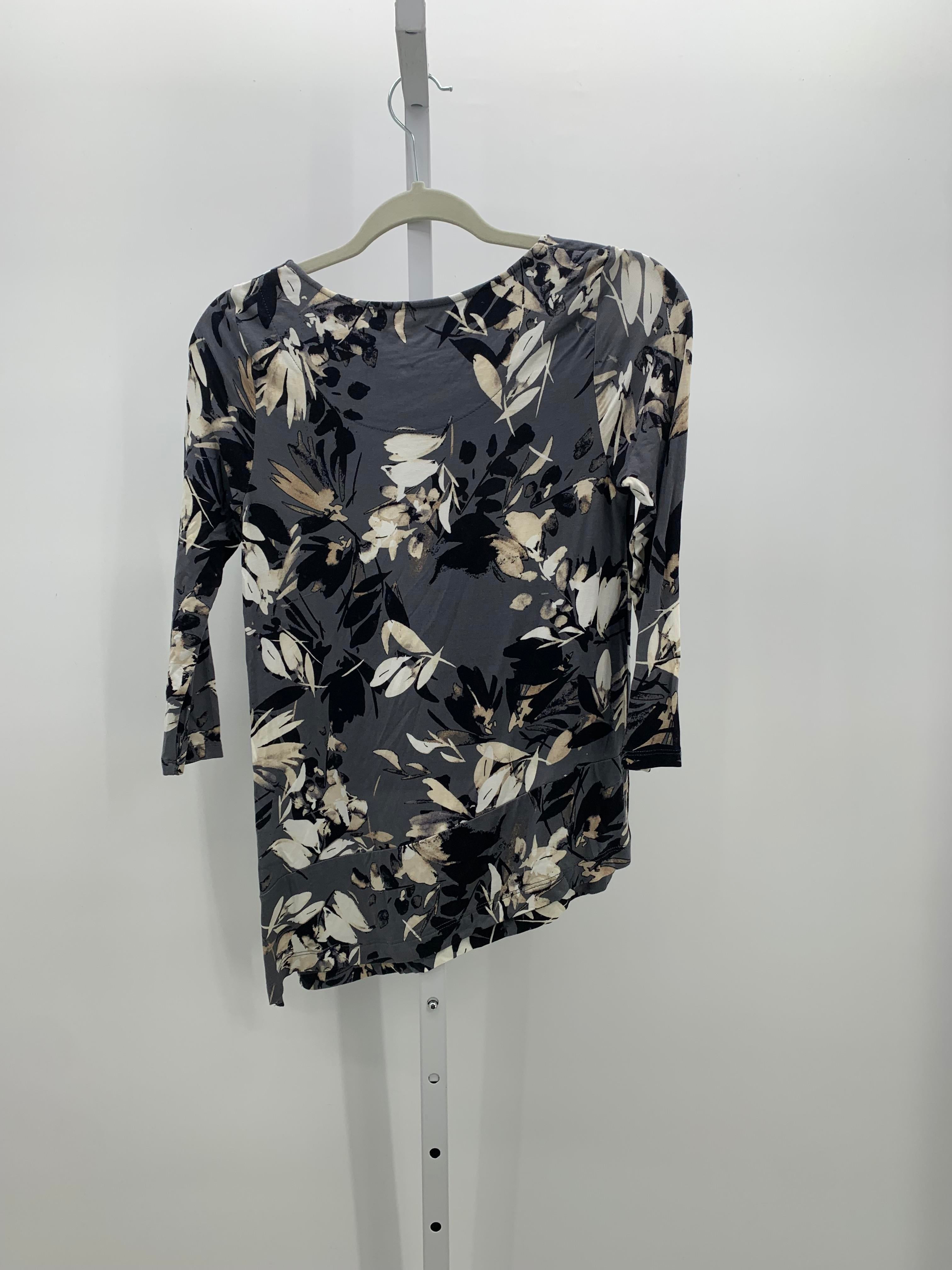 Croft & Barrow Size X Small Petite Petite 3/4 Sleeve Shirt