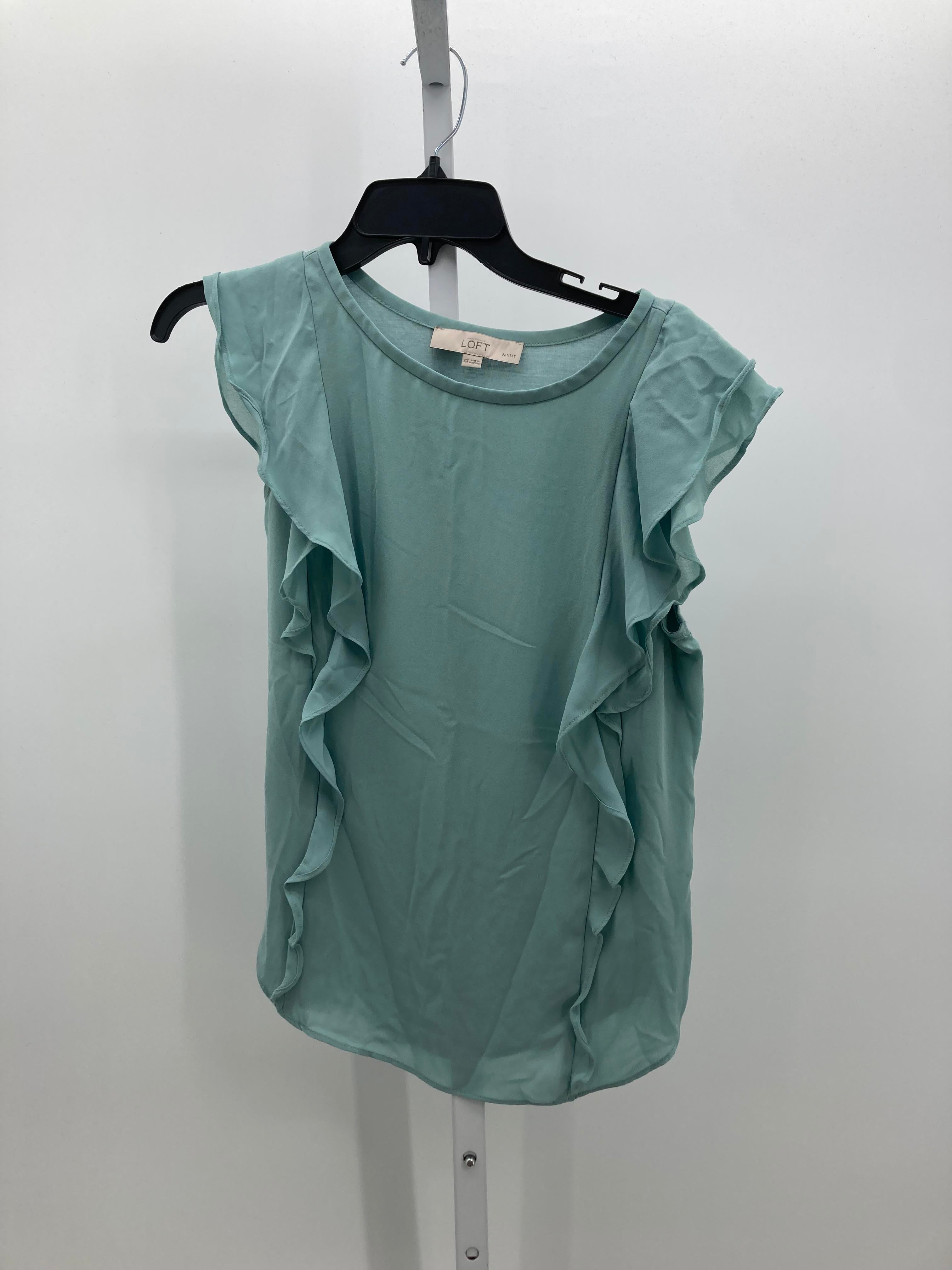 Loft Size X Small Petite Petite Sleeveless Shirt