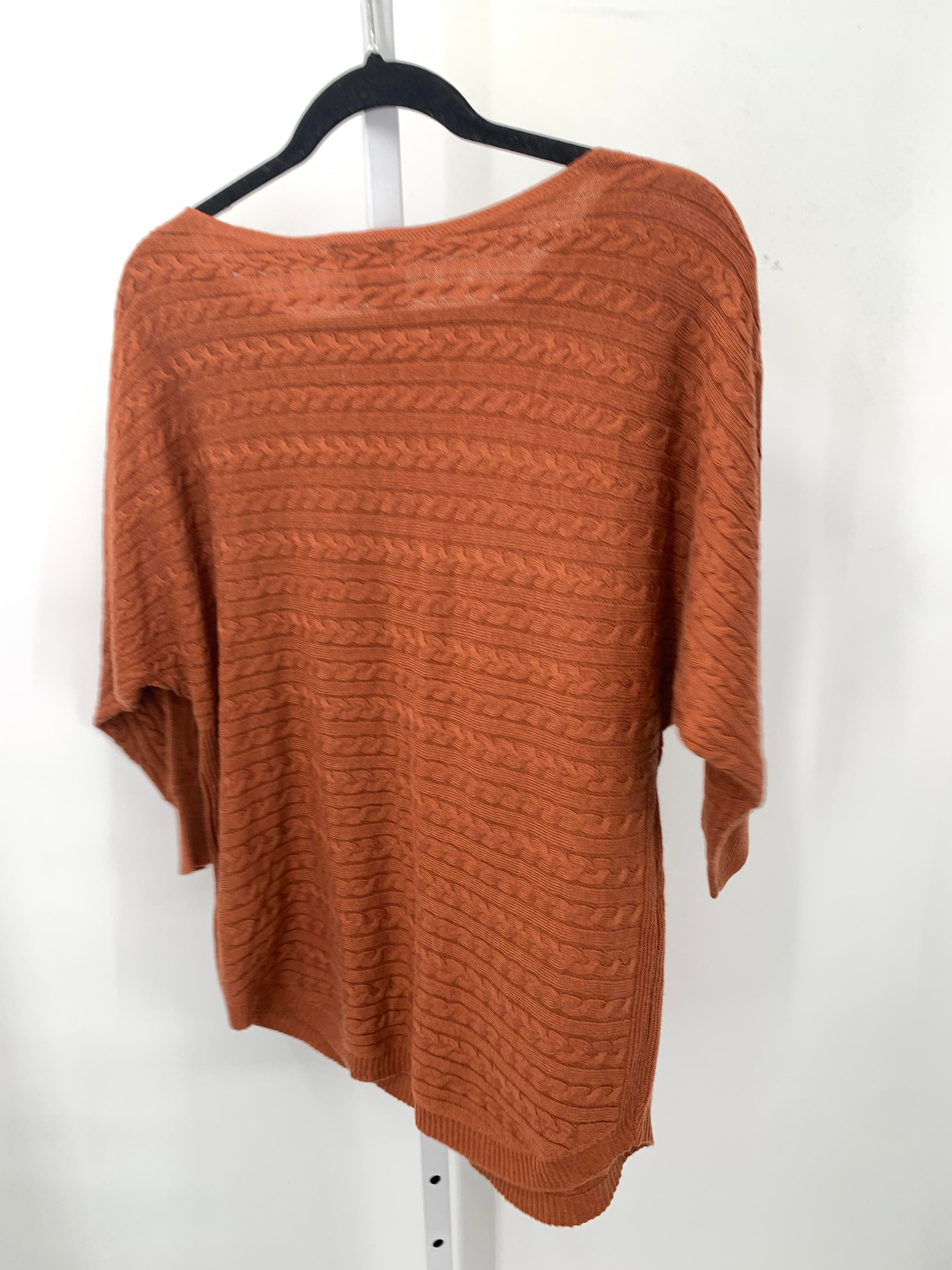 market & spruce Size Medium Misses 3/4 Sleeve Sweater