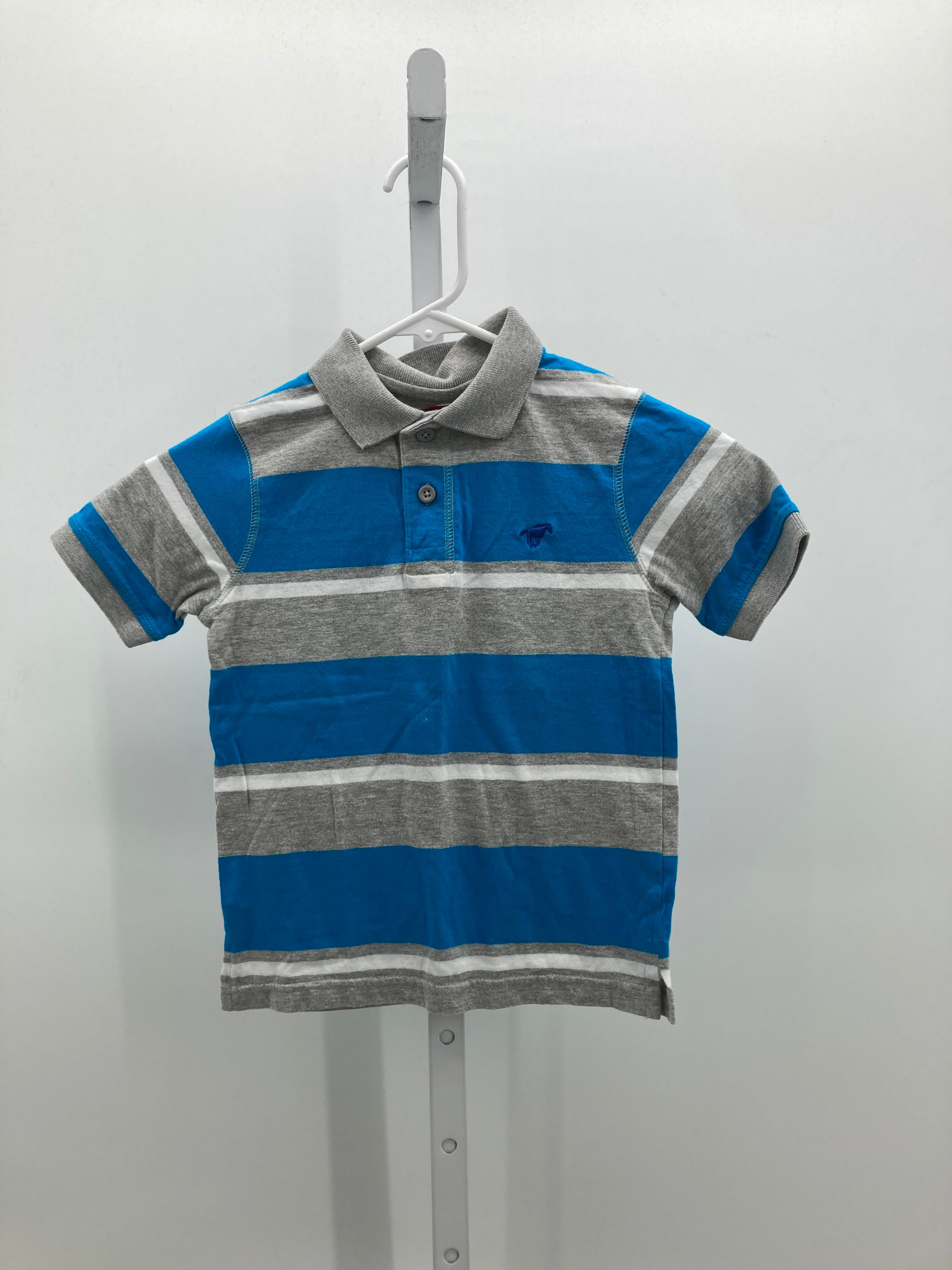 BLUE WHITE STRIPES POLO