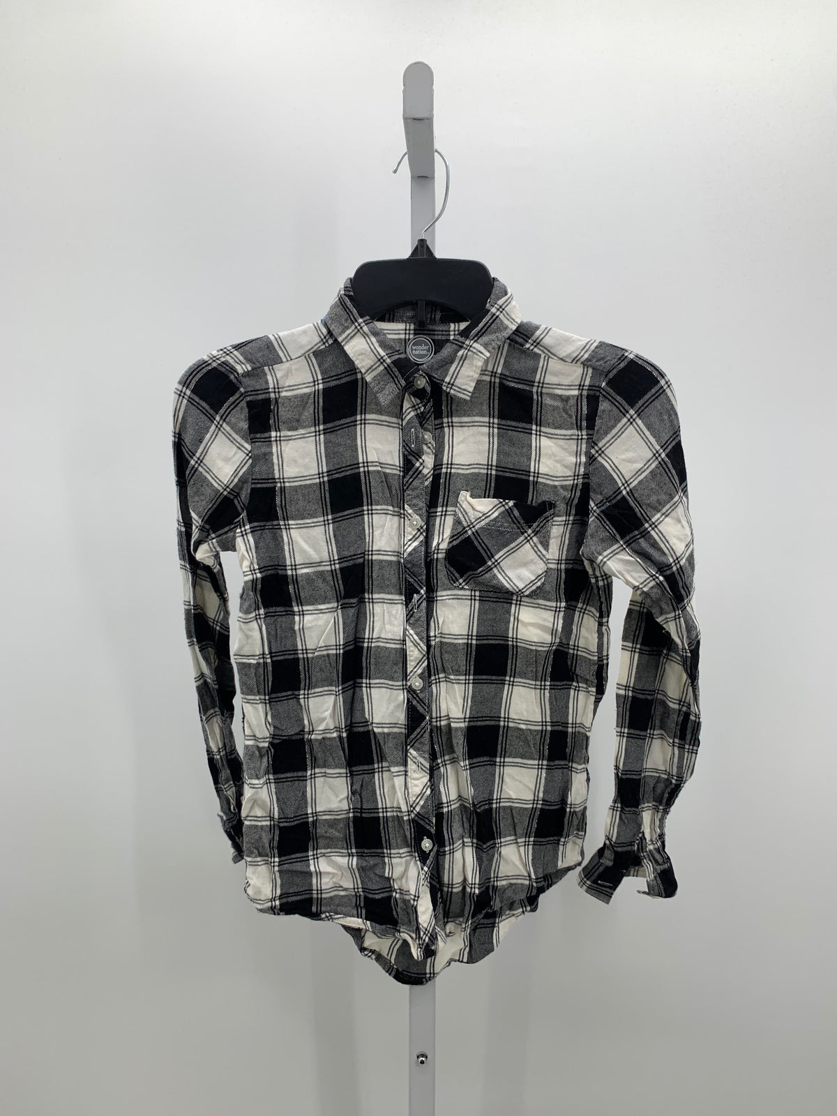 Wonder Nation Size 10-12 Girls Long Sleeve Shirt