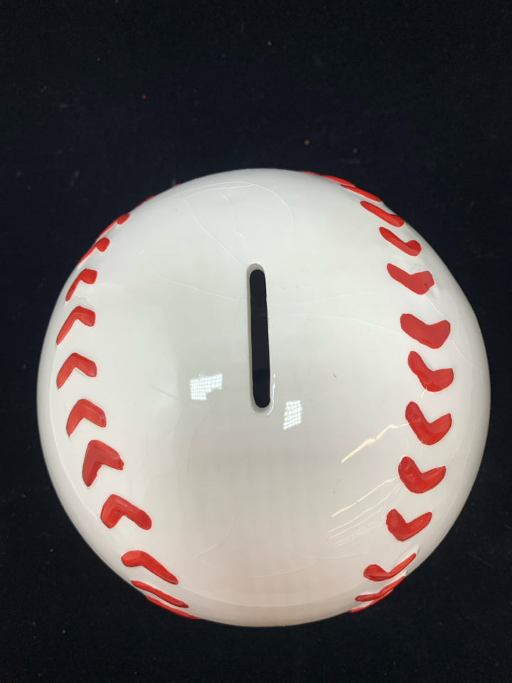 BASEBALL PIGGY BANK.