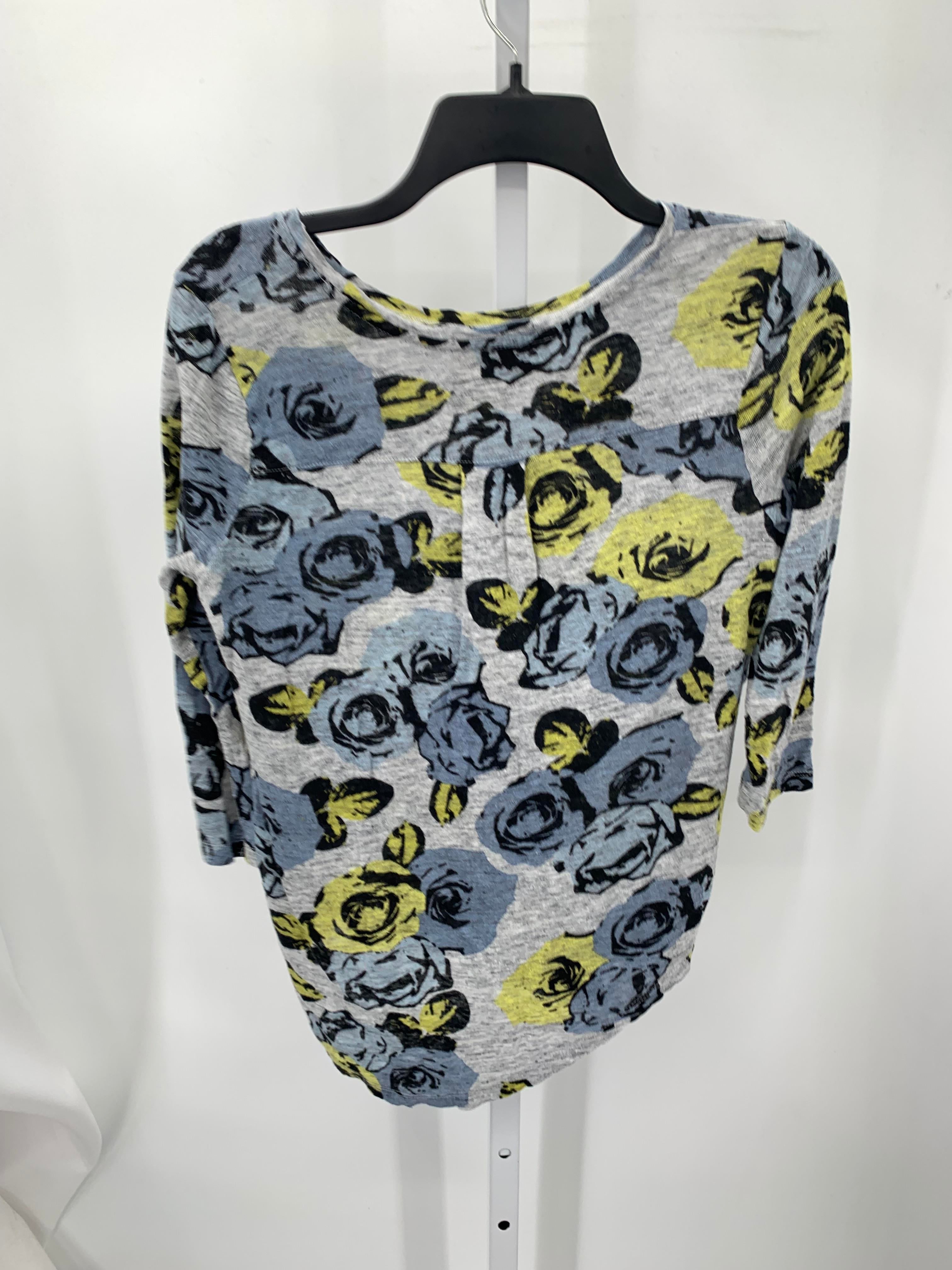 Loft Size Small Misses 3/4 Sleeve Shirt