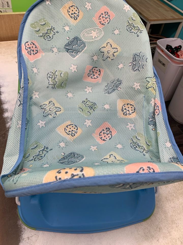 SUMMER INFANT BATH SEAT-MESH-SEASHELLS