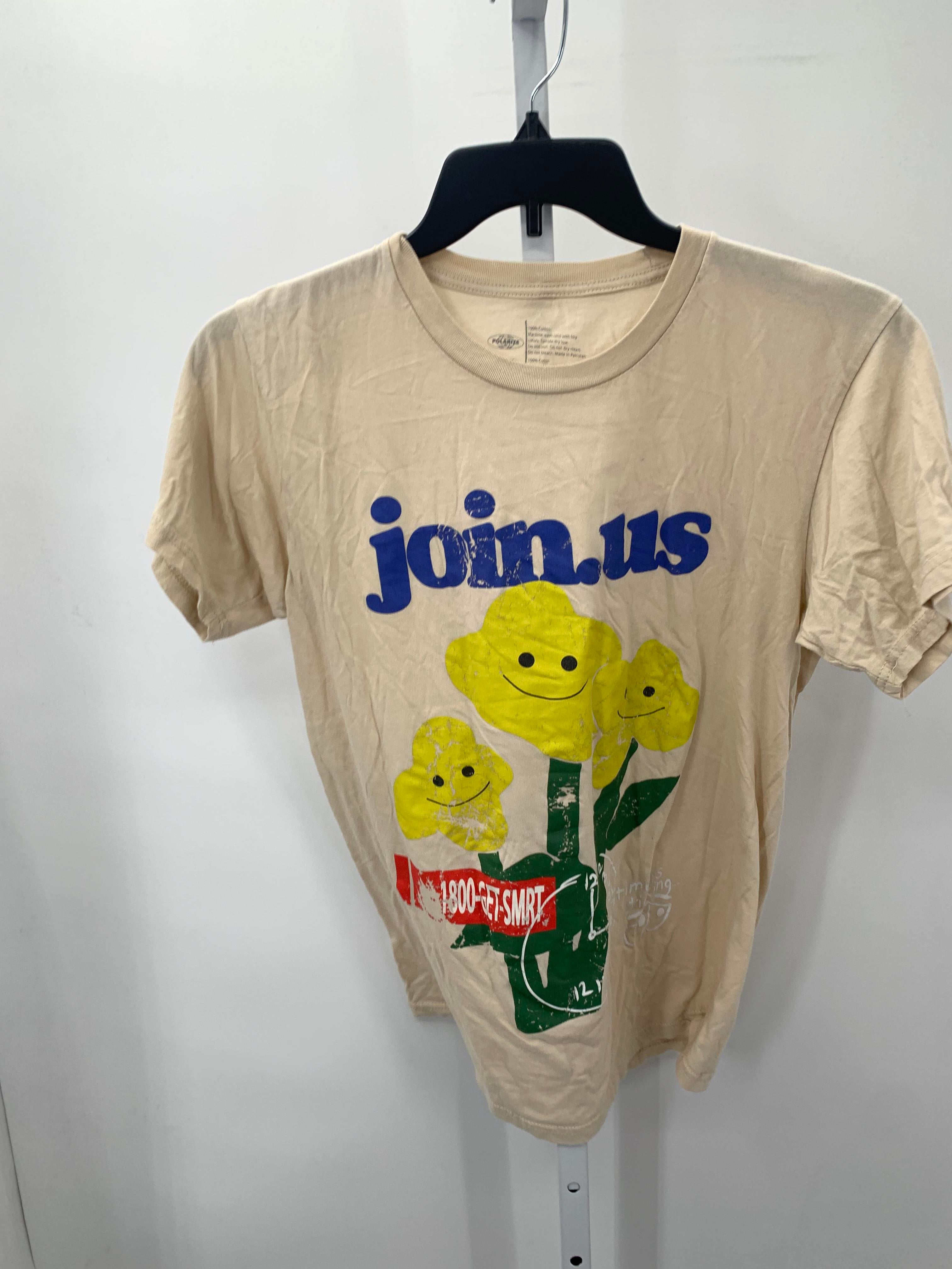 Size Medium Juniors Short Sleeve Shirt